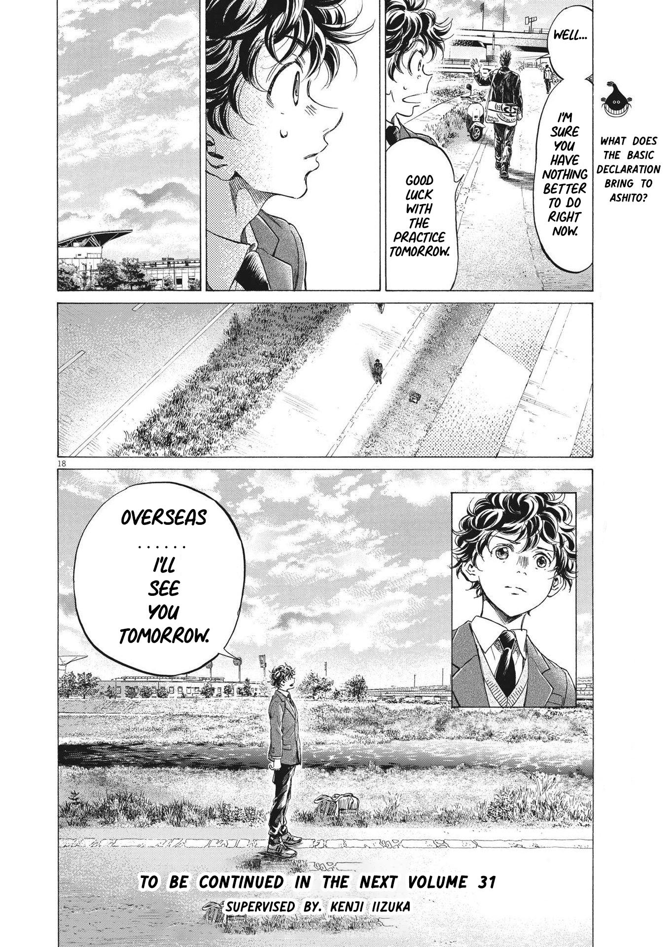 Ao Ashi Chapter 298 page 18 - Chapter 298
