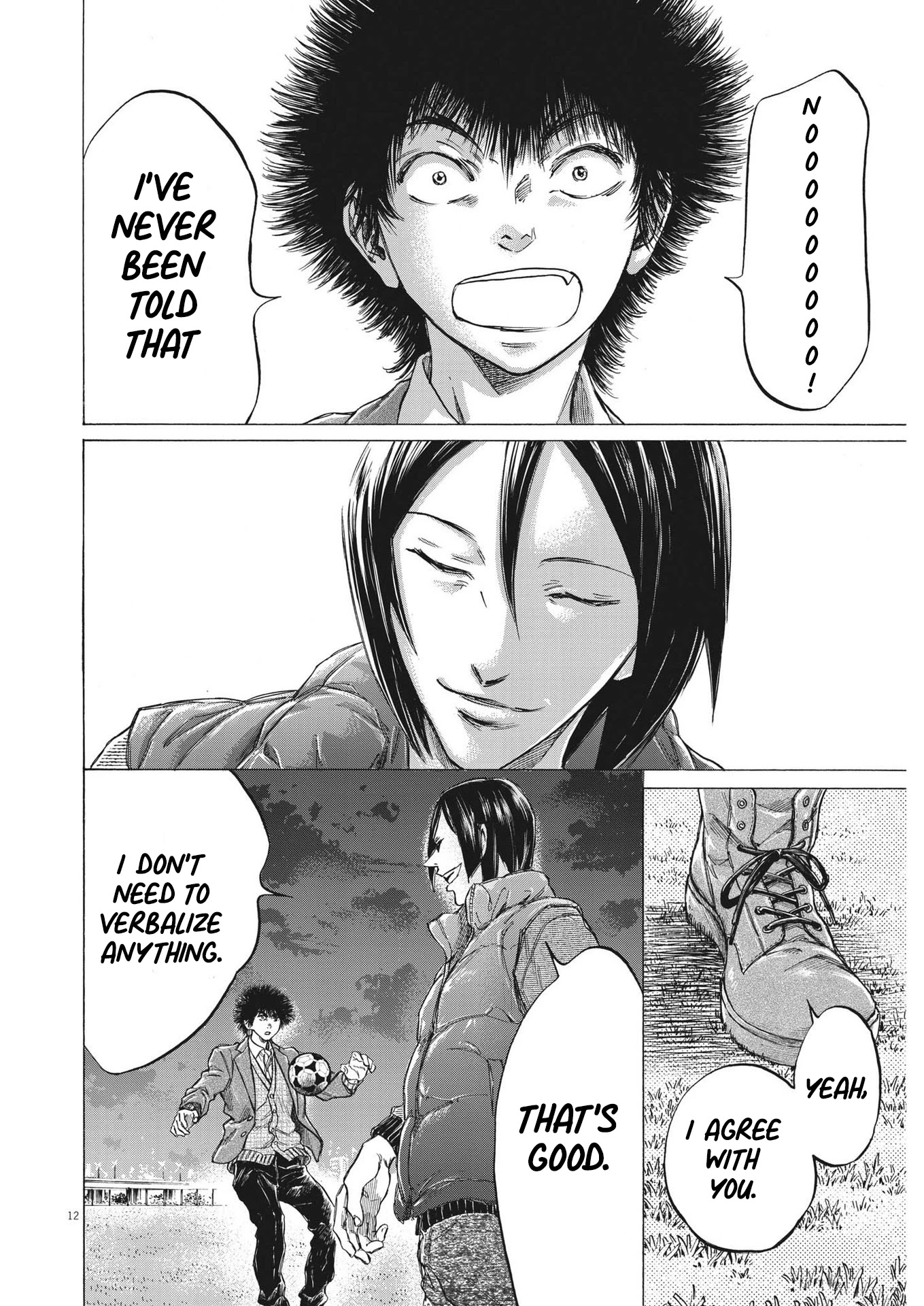 Ao Ashi Chapter 299 page 13 - Chapter 299: The Man Who Becomes a Wild Dog