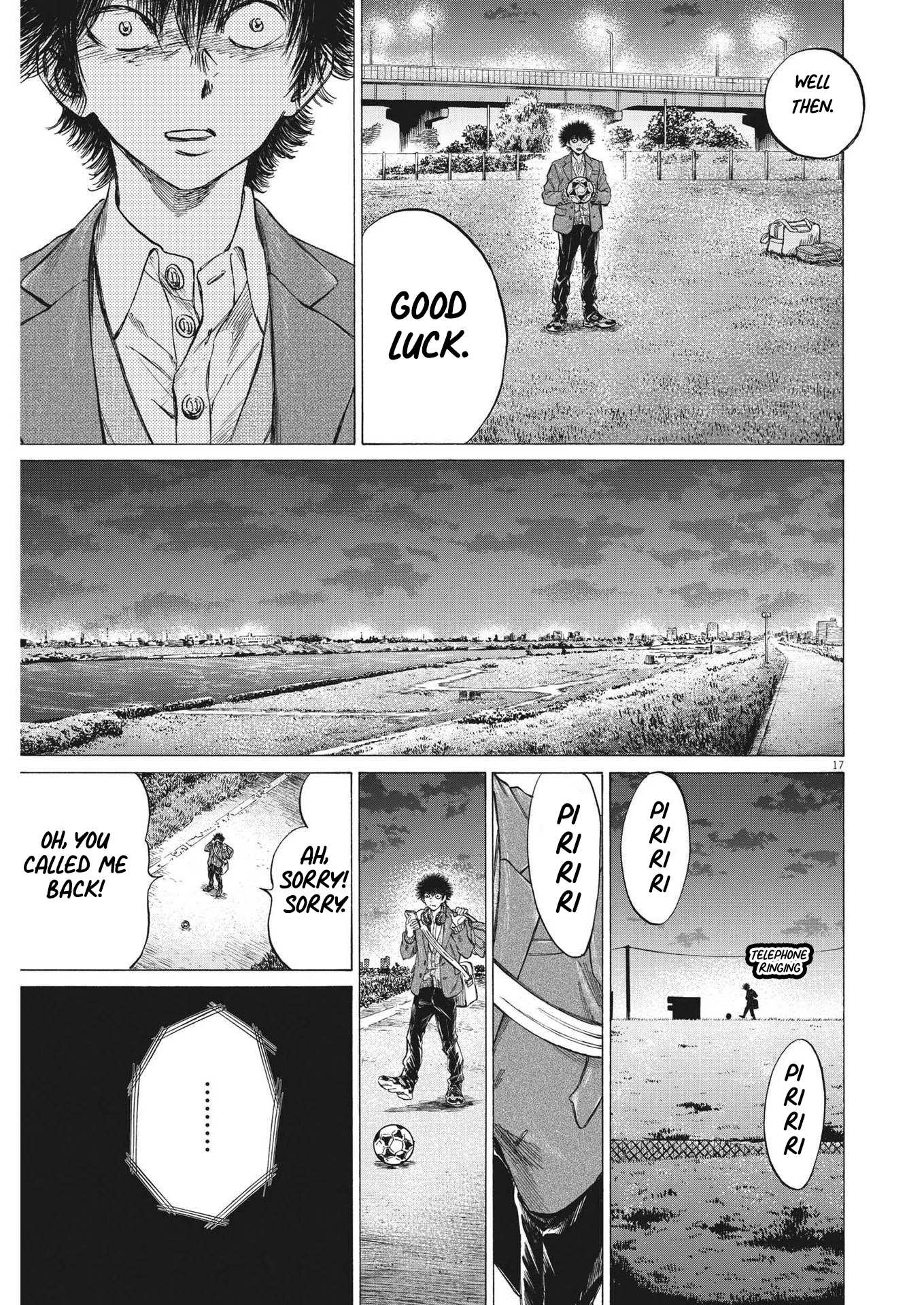 Ao Ashi Chapter 299 page 18 - Chapter 299: The Man Who Becomes a Wild Dog
