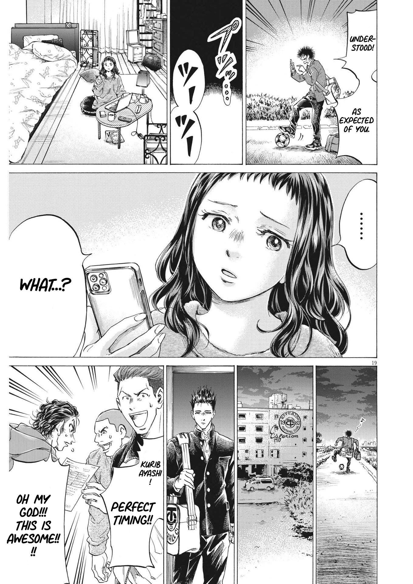 Ao Ashi Chapter 299 page 20 - Chapter 299: The Man Who Becomes a Wild Dog