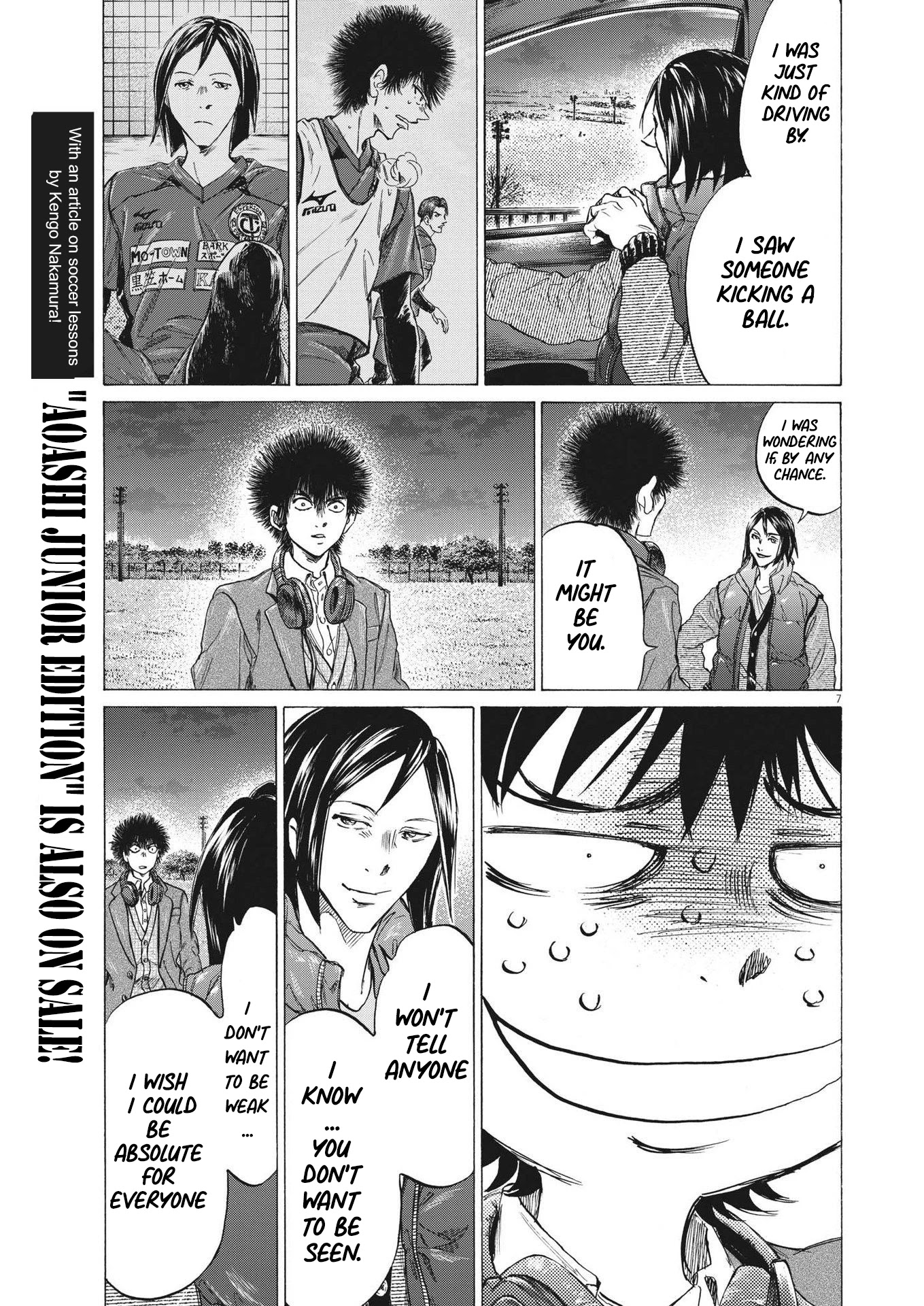 Ao Ashi Chapter 299 page 8 - Chapter 299: The Man Who Becomes a Wild Dog