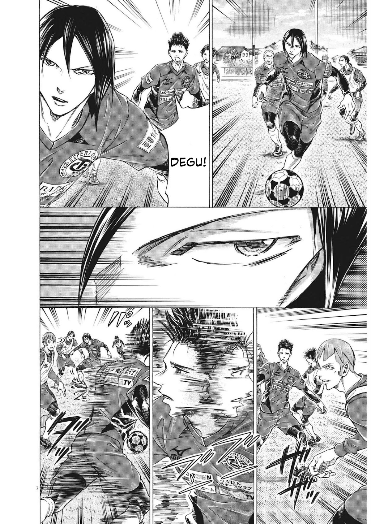 Ao Ashi Chapter 301 page 7 - Chapter 301: The One I Should be Watching