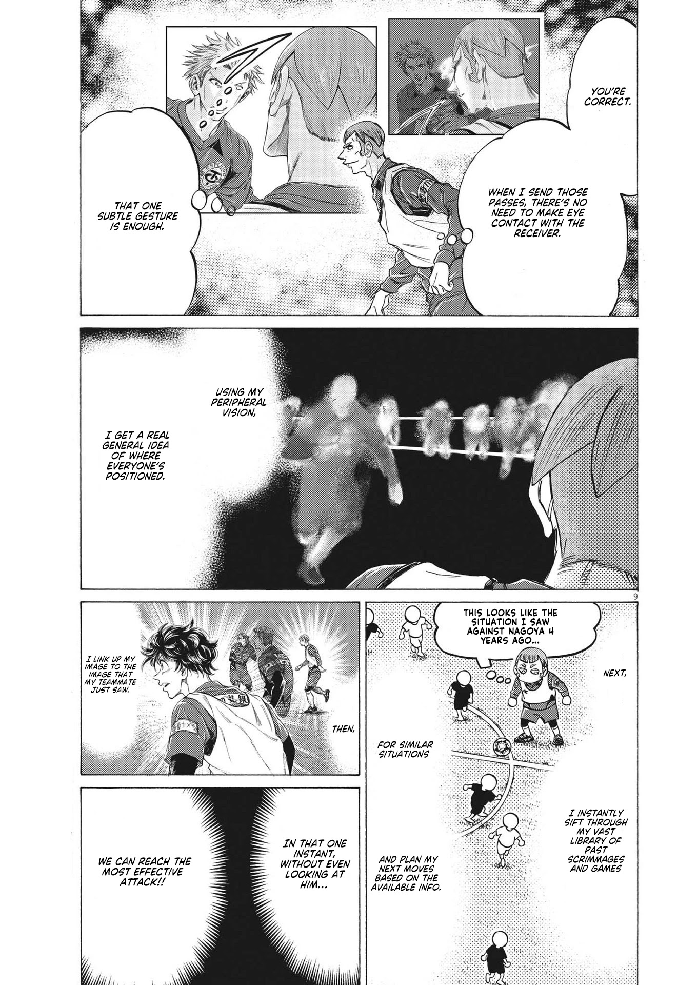 Ao Ashi Chapter 302 page 10 - Chapter 302