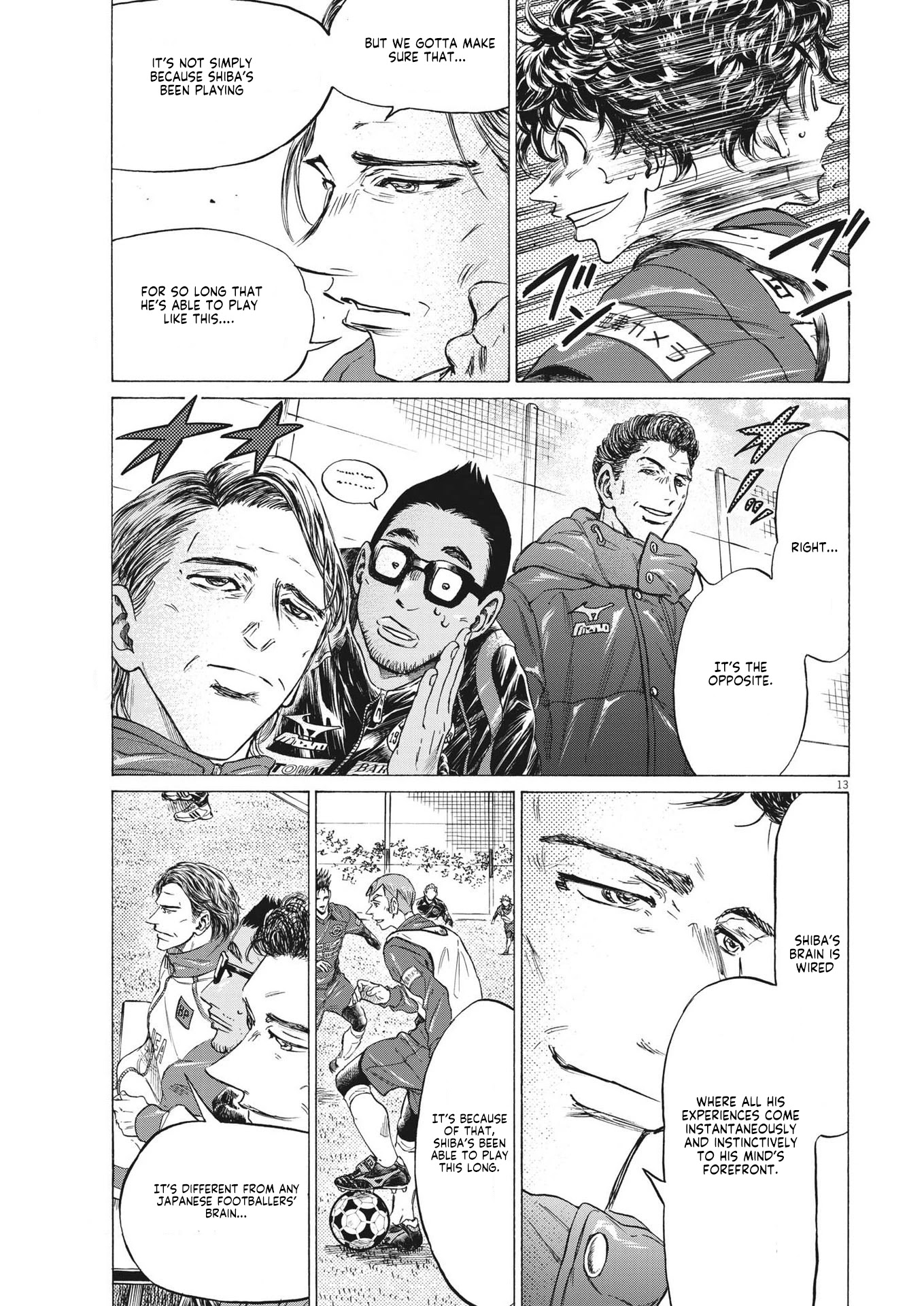 Ao Ashi Chapter 302 page 14 - Chapter 302
