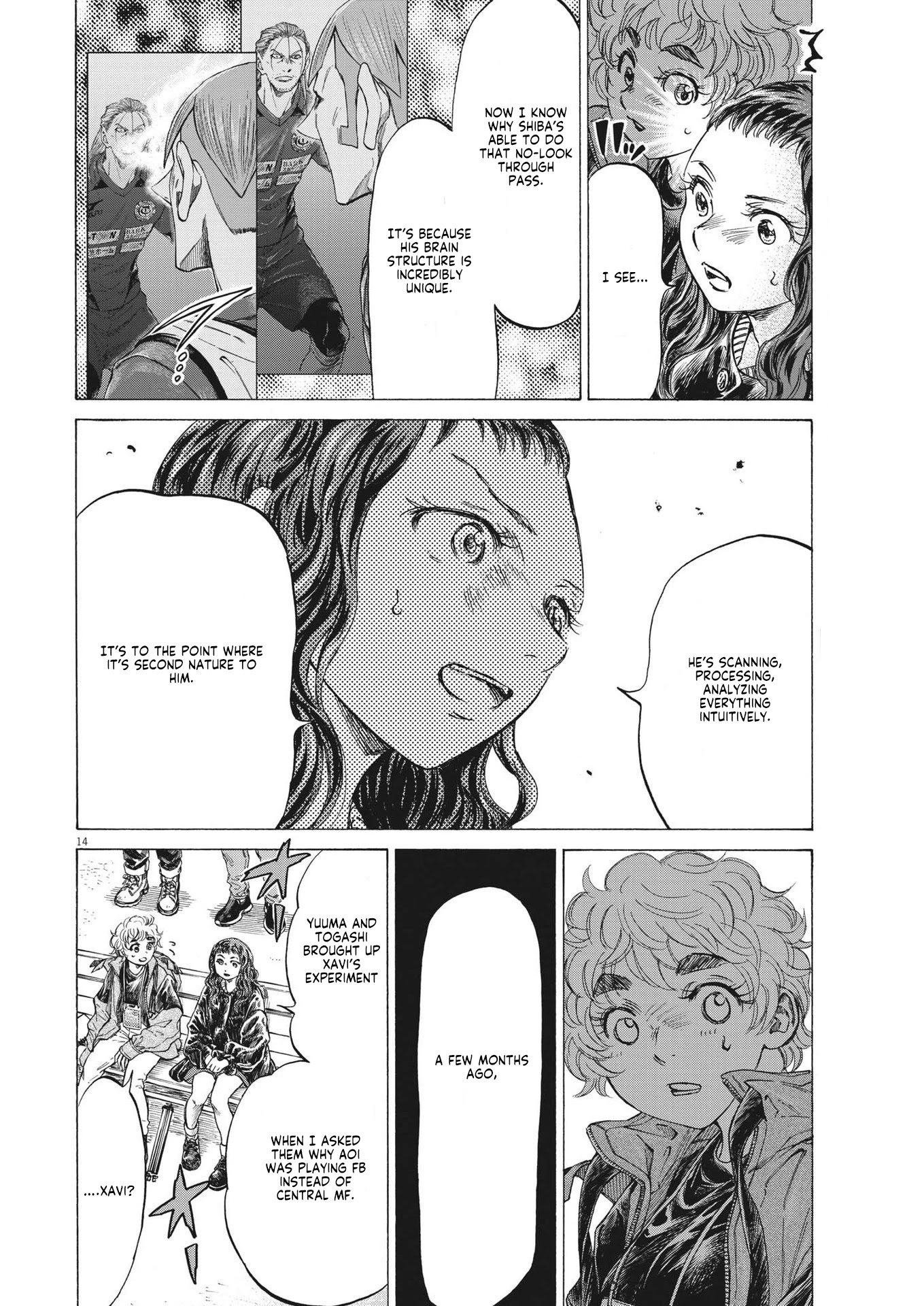 Ao Ashi Chapter 302 page 15 - Chapter 302