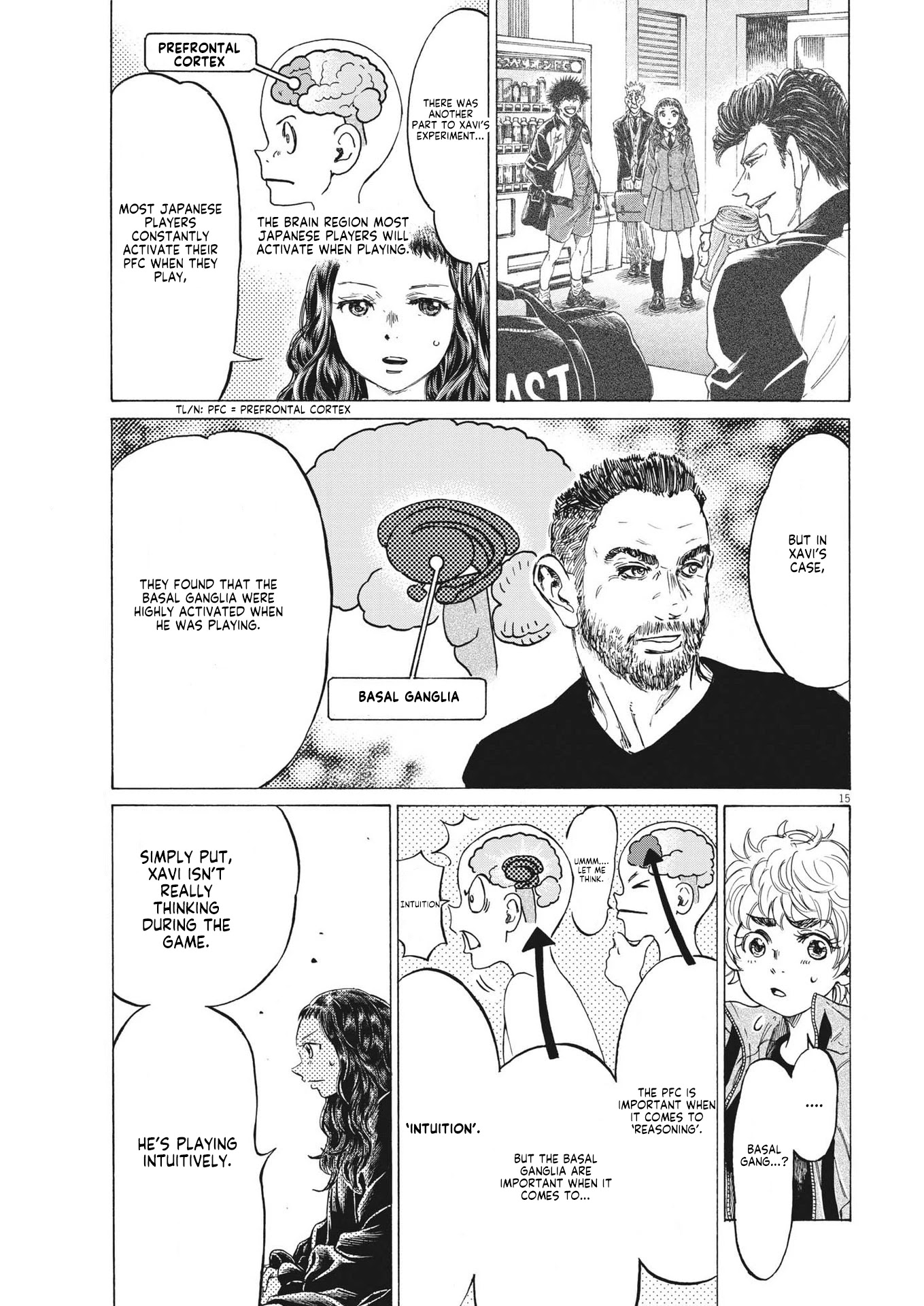 Ao Ashi Chapter 302 page 16 - Chapter 302
