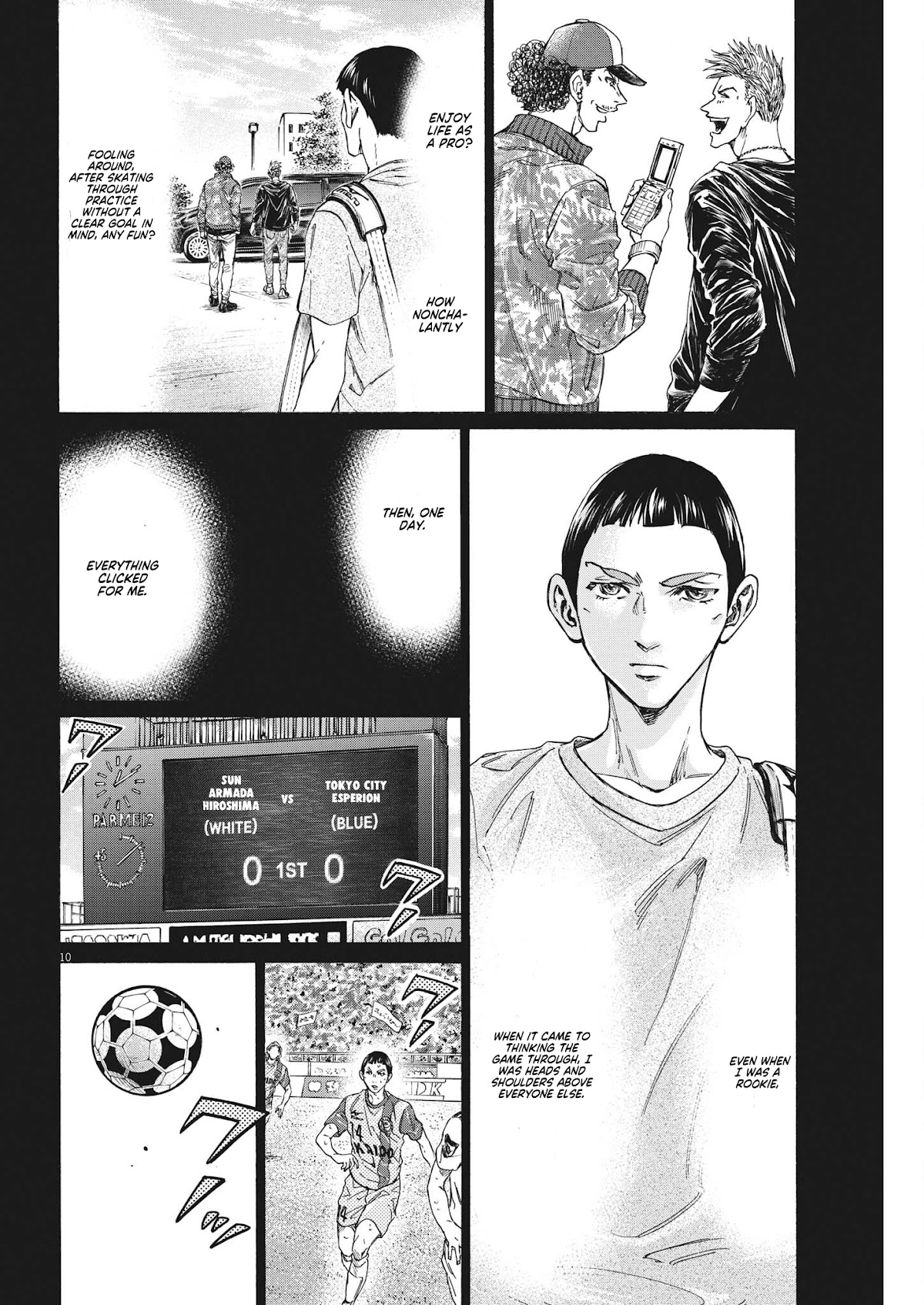 Ao Ashi Chapter 303 page 10 - Chapter 303: Spider's Thread