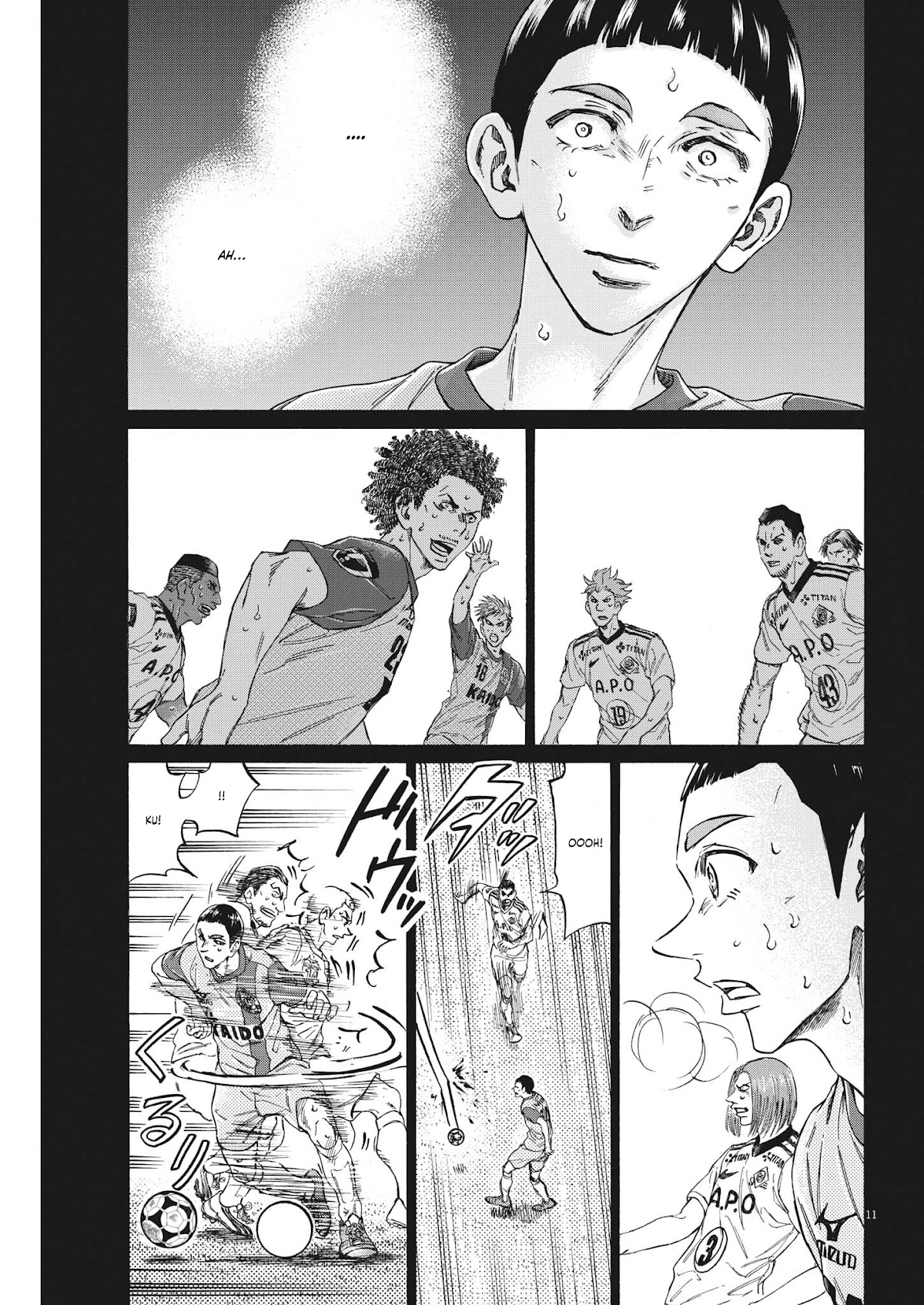 Ao Ashi Chapter 303 page 11 - Chapter 303: Spider's Thread
