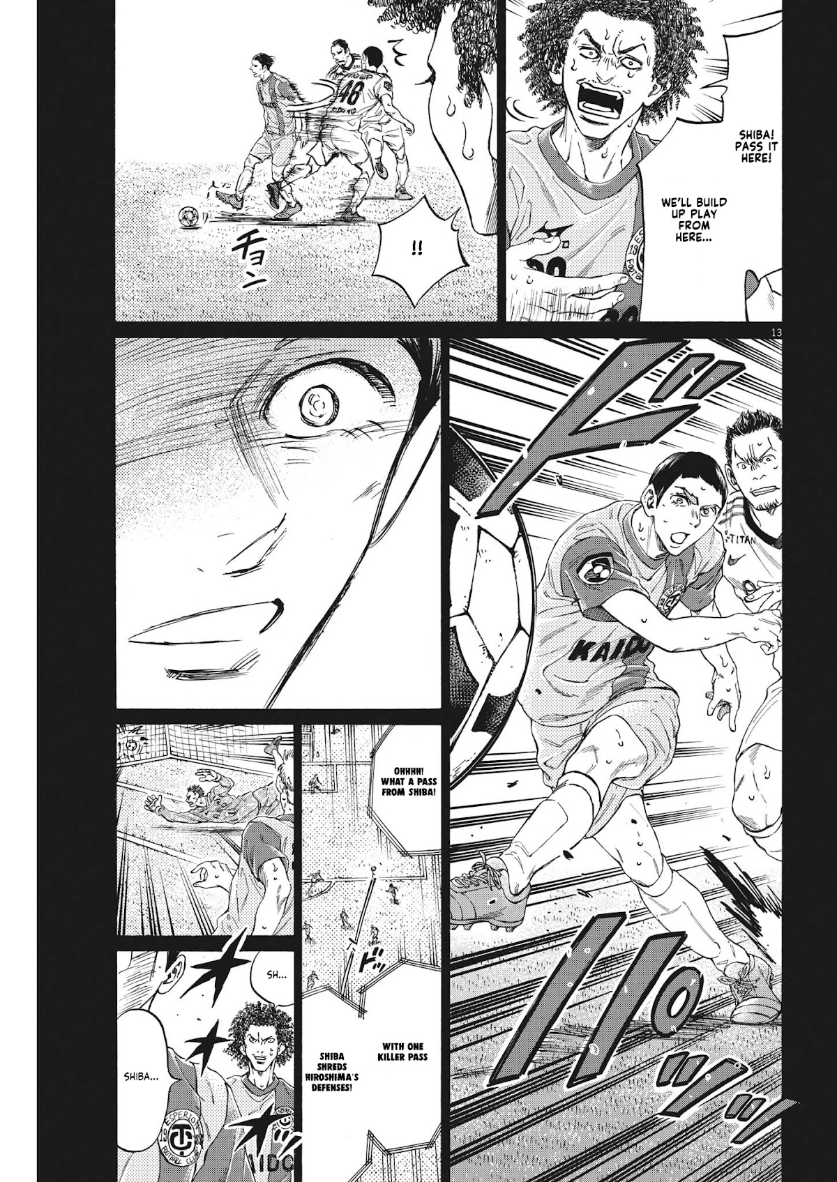 Ao Ashi Chapter 303 page 13 - Chapter 303: Spider's Thread