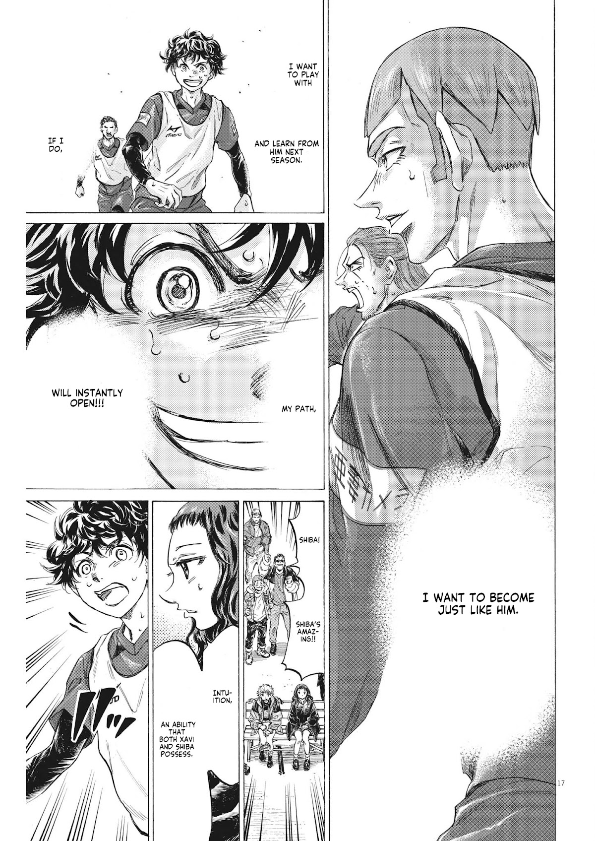 Ao Ashi Chapter 303 page 17 - Chapter 303: Spider's Thread