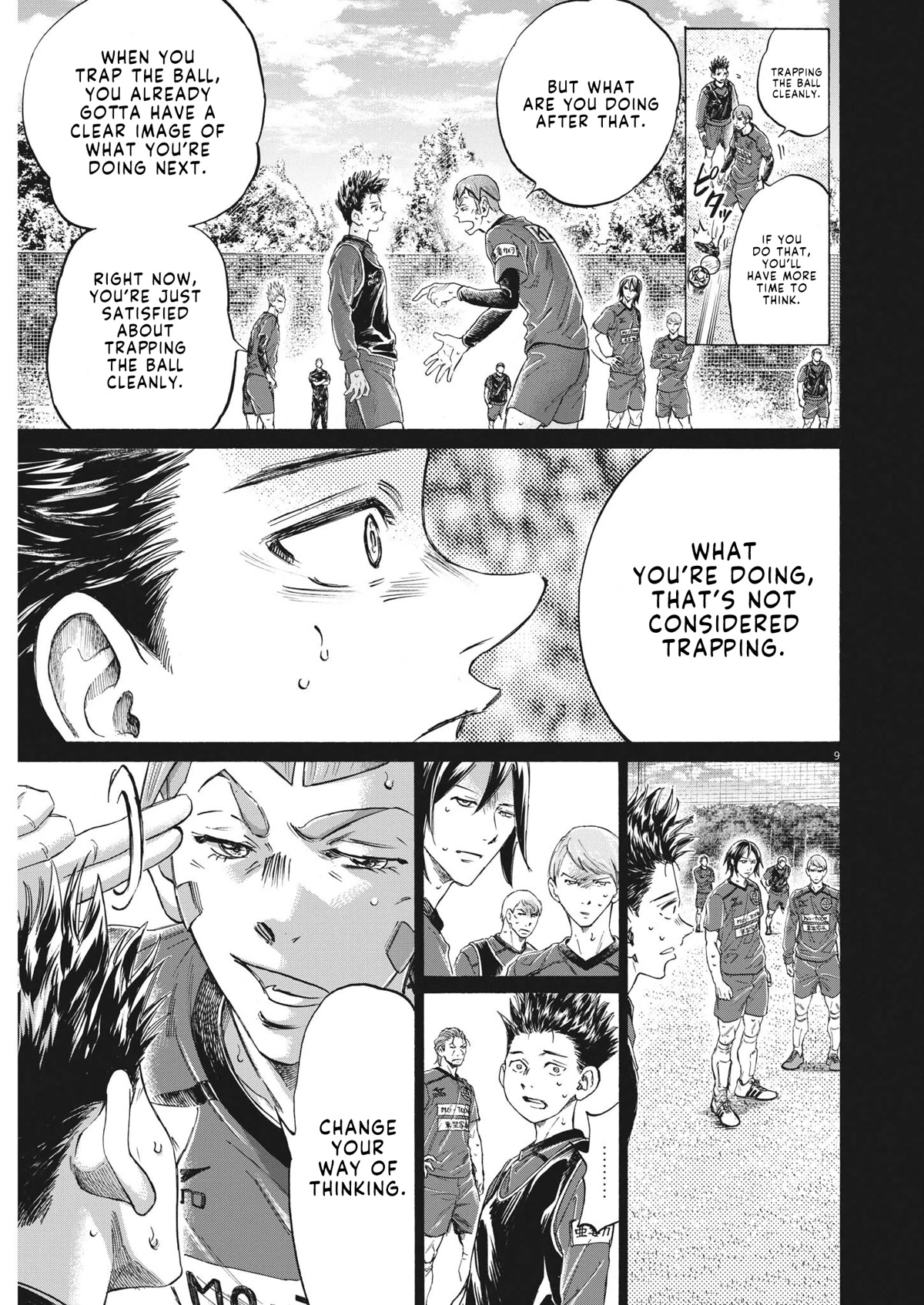 Ao Ashi Chapter 304 page 10 - Chapter 304: Passing the Torch