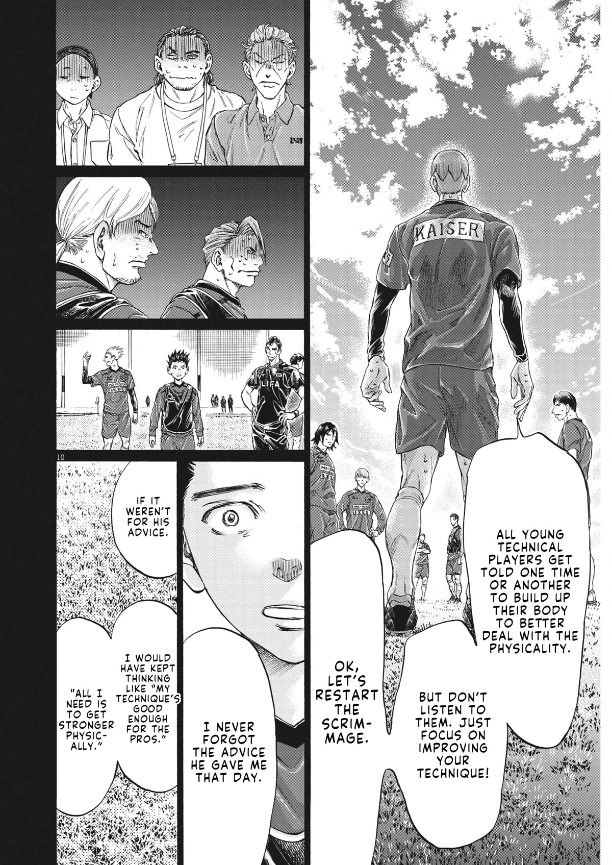 Ao Ashi Chapter 304 page 11 - Chapter 304: Passing the Torch