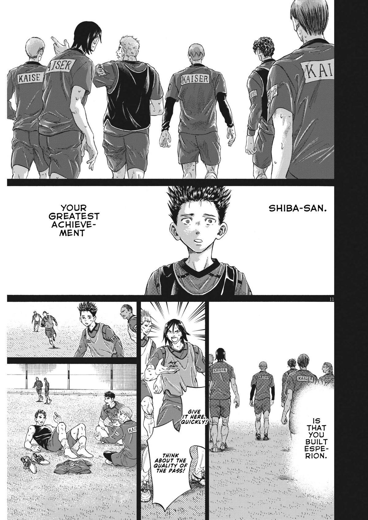 Ao Ashi Chapter 304 page 12 - Chapter 304: Passing the Torch