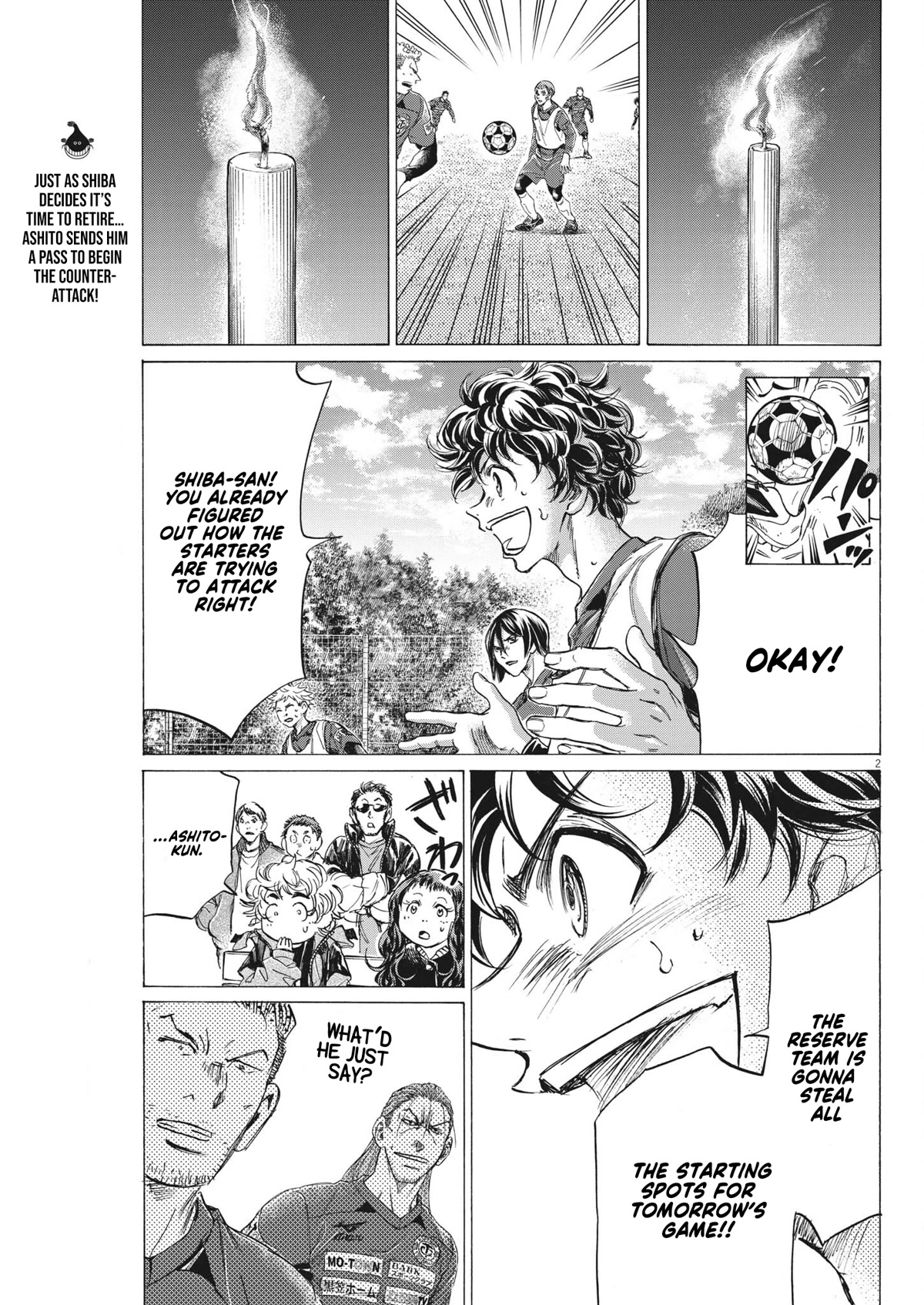 Ao Ashi Chapter 305 page 3 - Chapter 305: The Candle