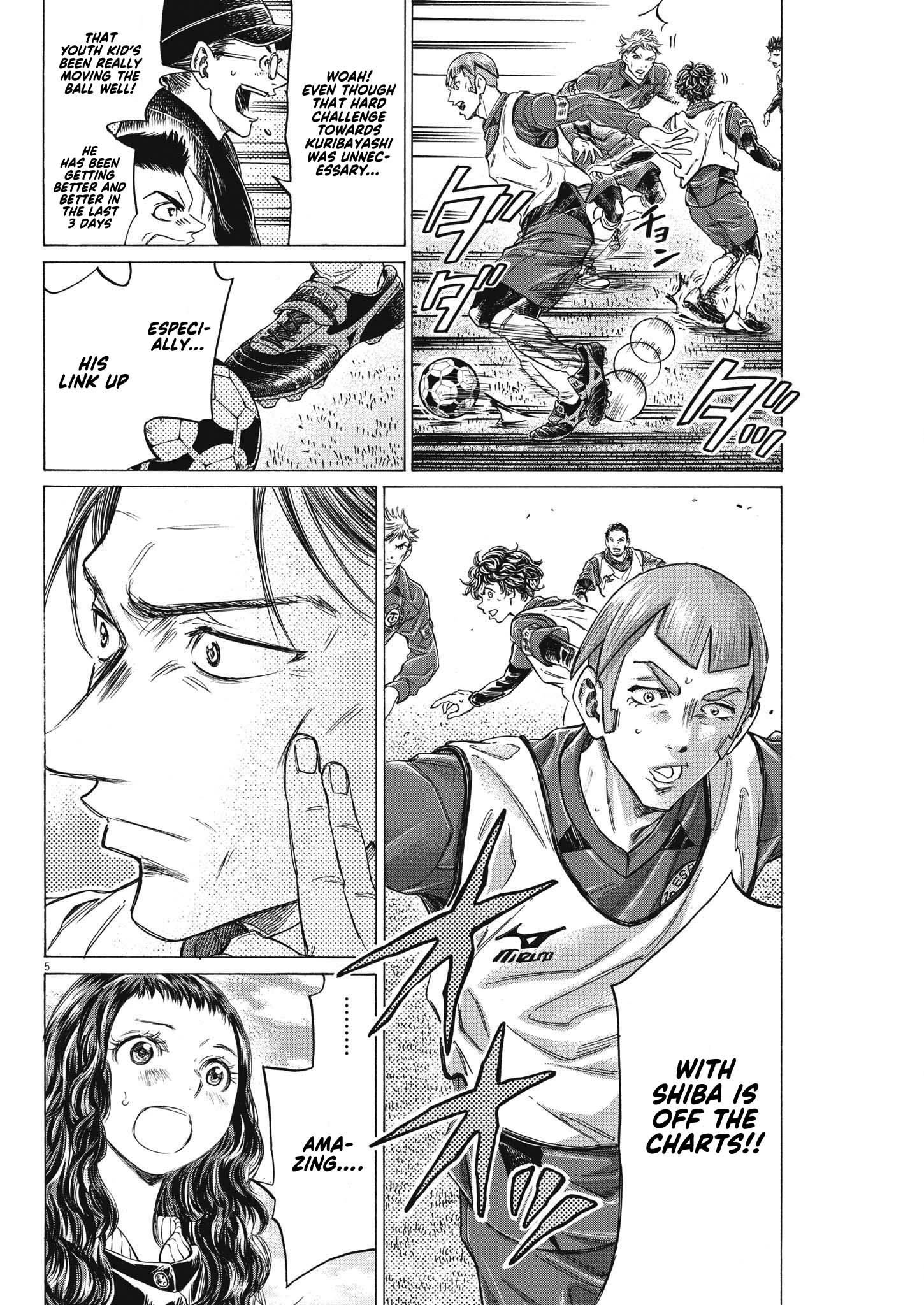 Ao Ashi Chapter 305 page 6 - Chapter 305: The Candle