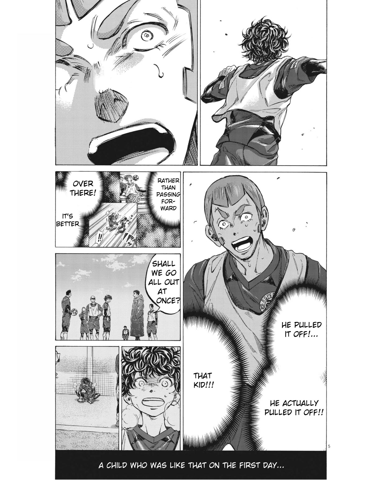 Ao Ashi Chapter 306 page 5 - Chapter 306