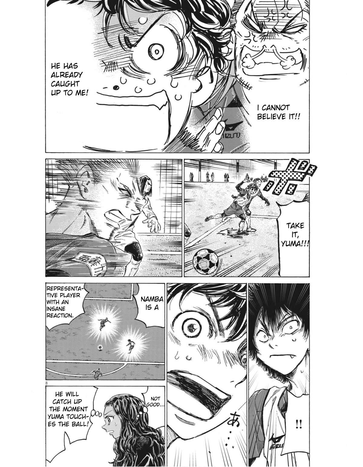 Ao Ashi Chapter 306 page 8 - Chapter 306