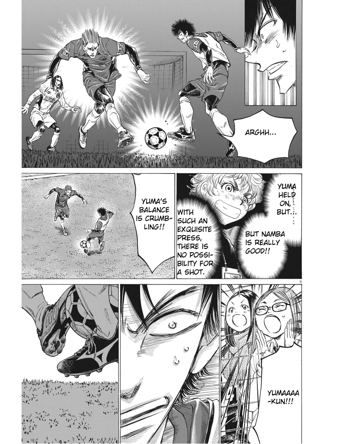 Ao Ashi Chapter 306 page 9 - Chapter 306