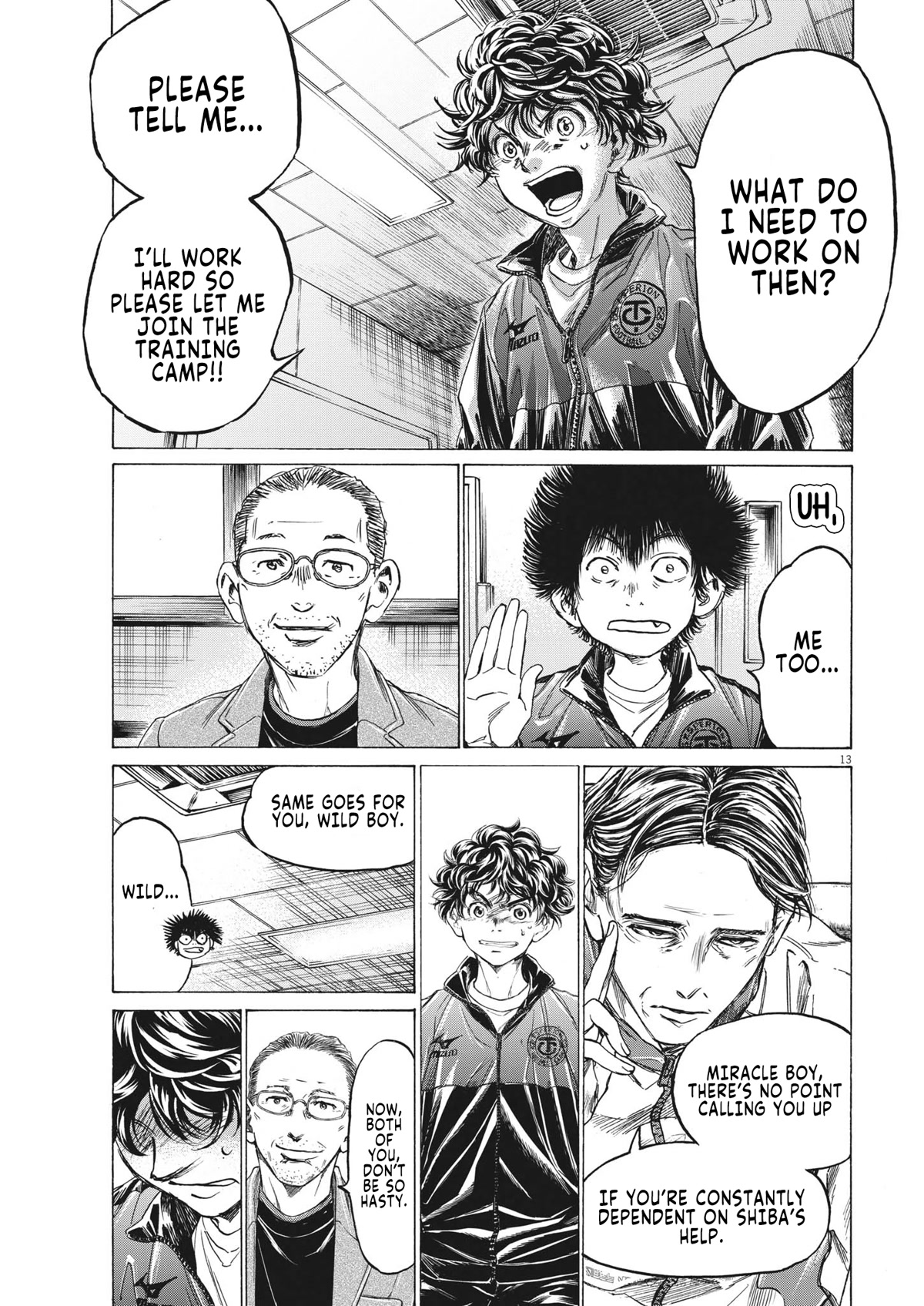 Ao Ashi Chapter 308 page 14 - Chapter 308: Their Name is...