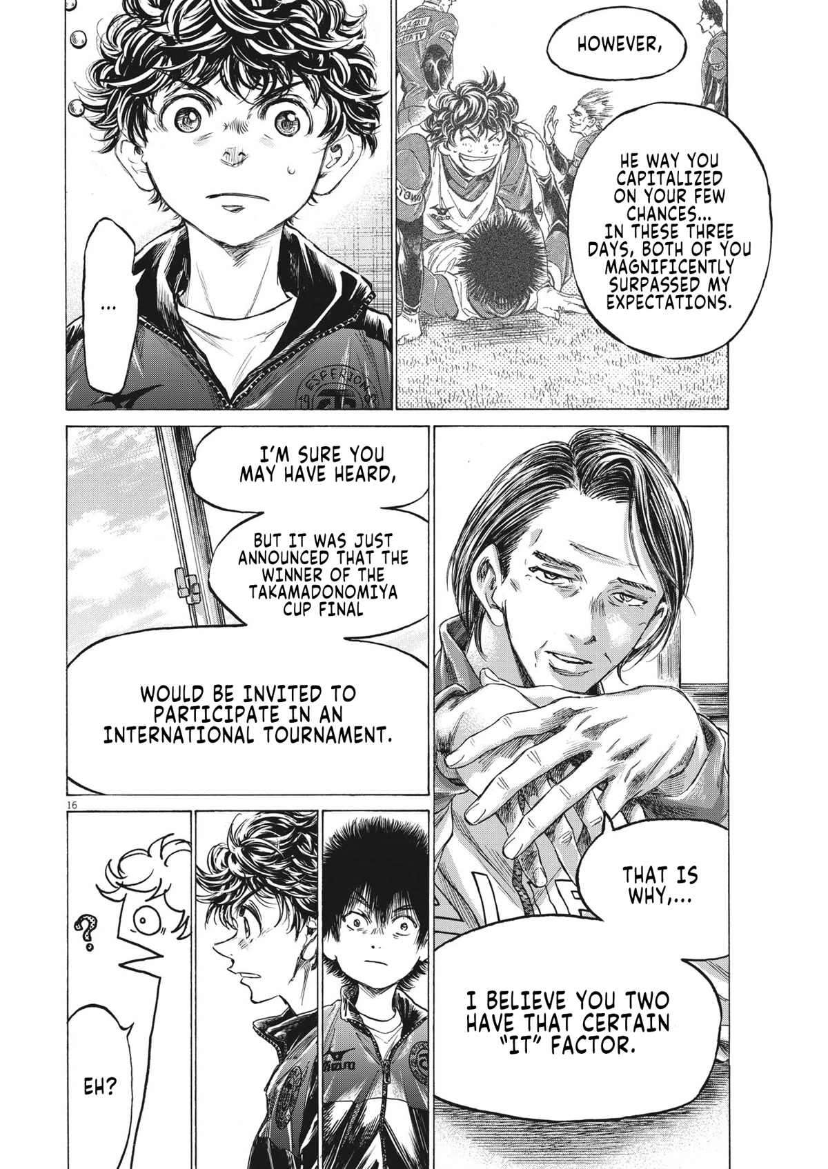 Ao Ashi Chapter 308 page 17 - Chapter 308: Their Name is...