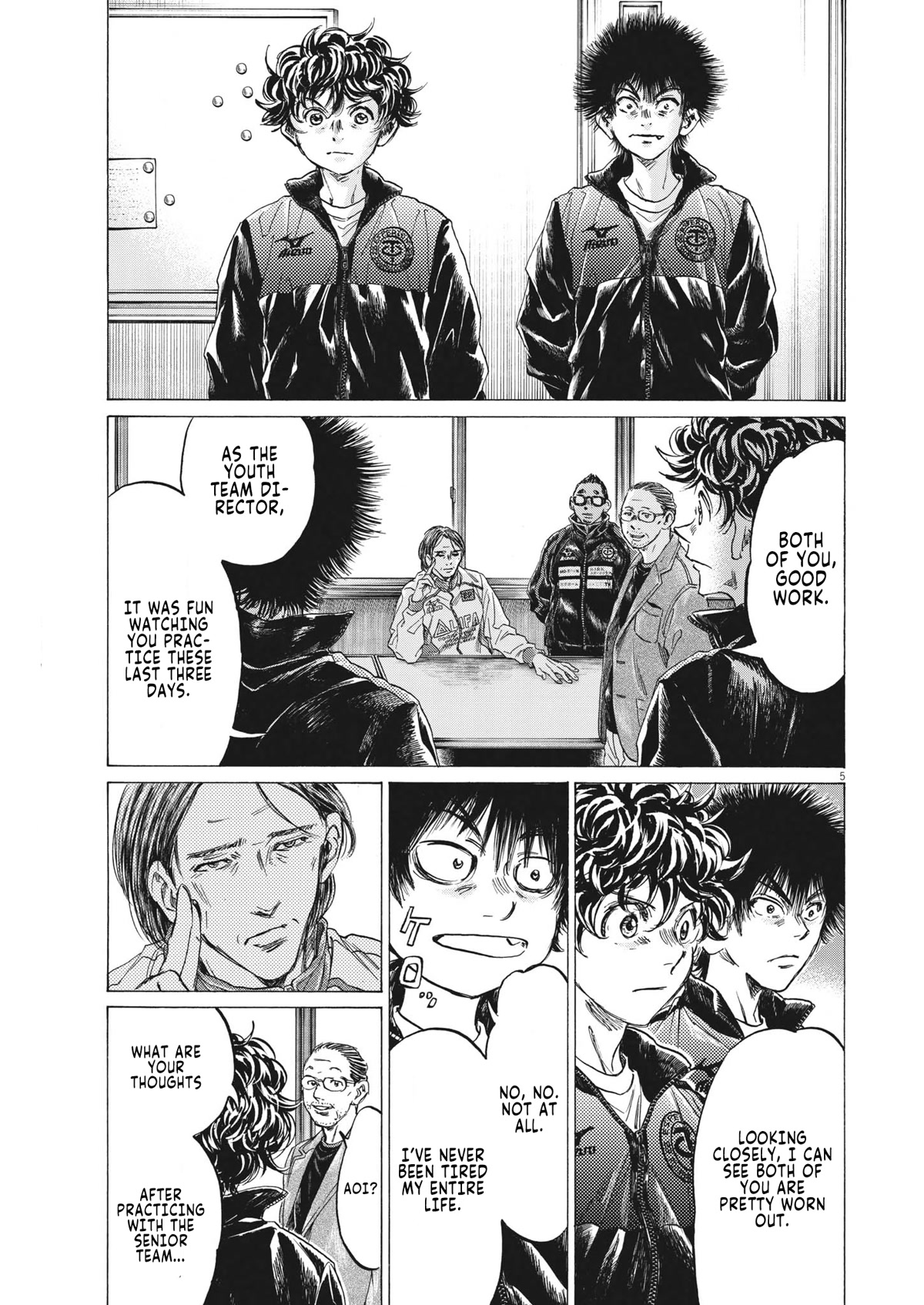Ao Ashi Chapter 308 page 6 - Chapter 308: Their Name is...