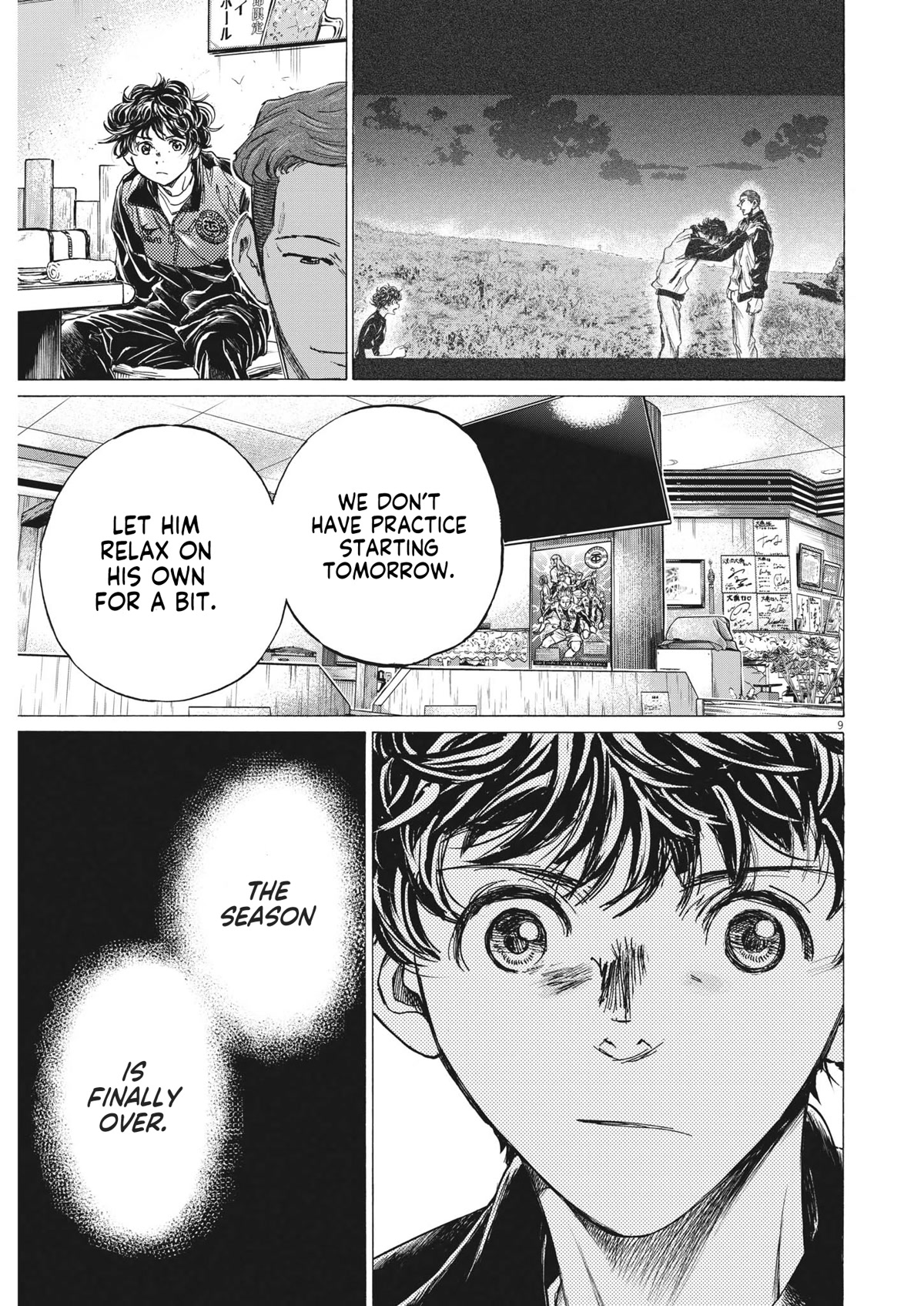Ao Ashi Chapter 311 page 10 - Chapter 311: For a Post Game Feast, it’s Gotta Be Yakiniku