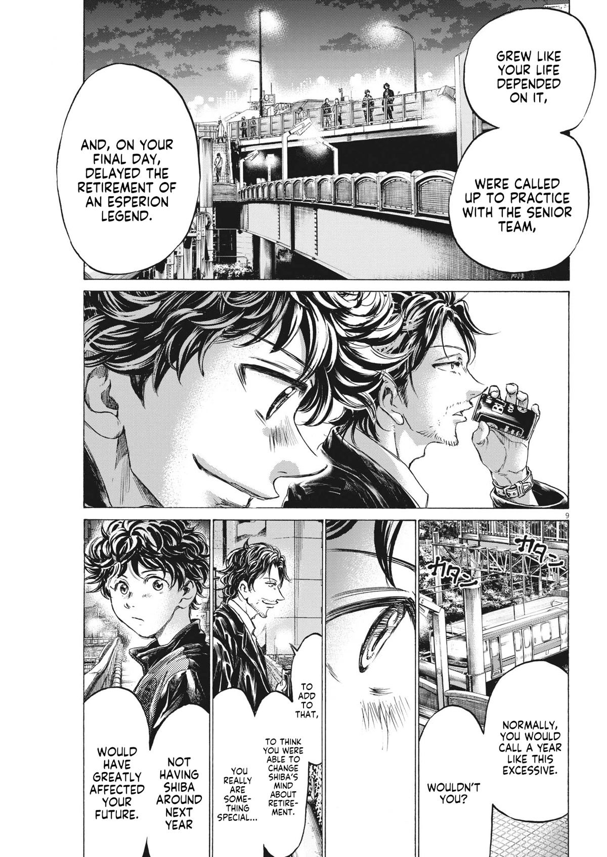 Ao Ashi Chapter 312 page 10 - Chapter 312: At Ikebukuro Bridge