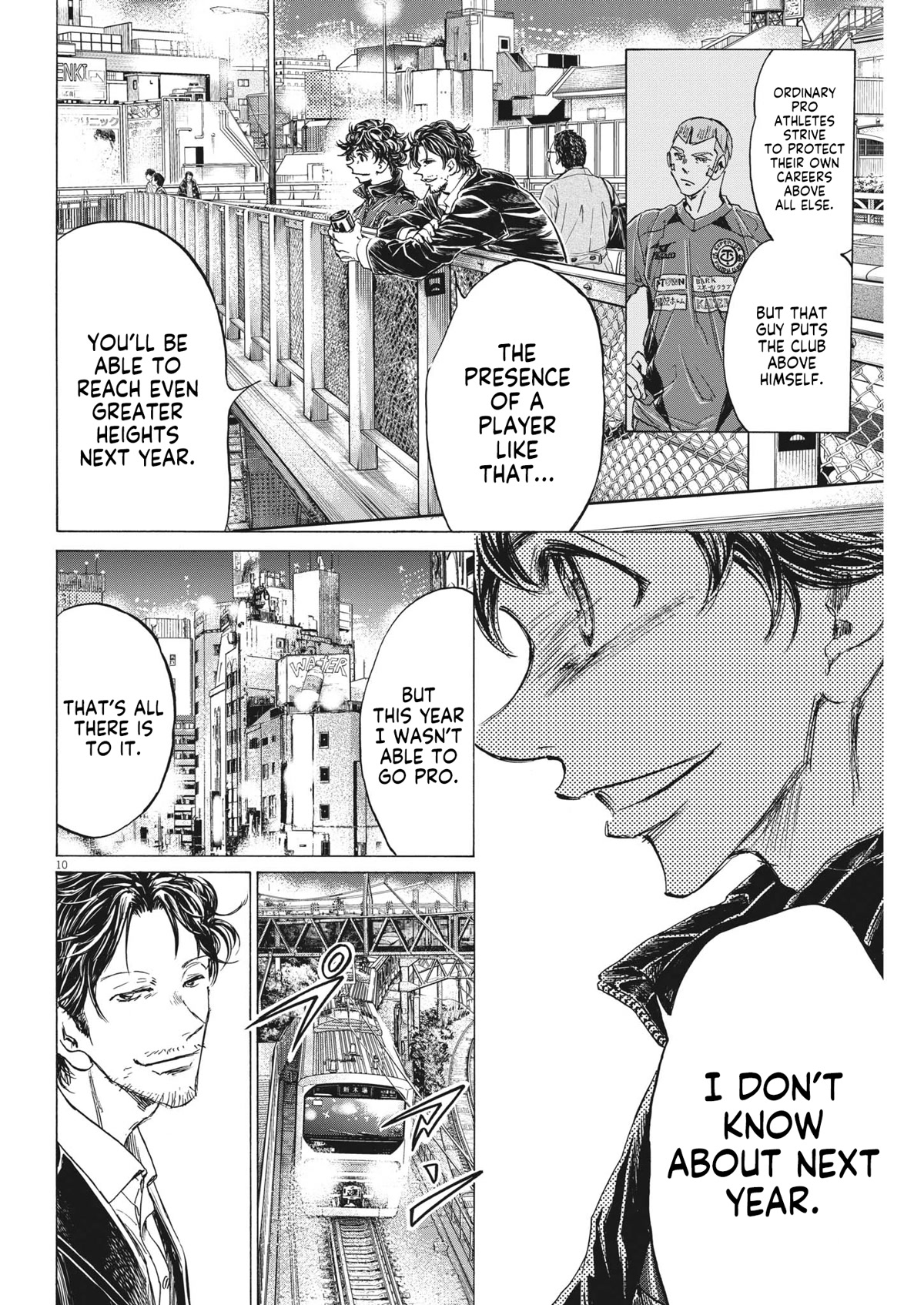 Ao Ashi Chapter 312 page 11 - Chapter 312: At Ikebukuro Bridge