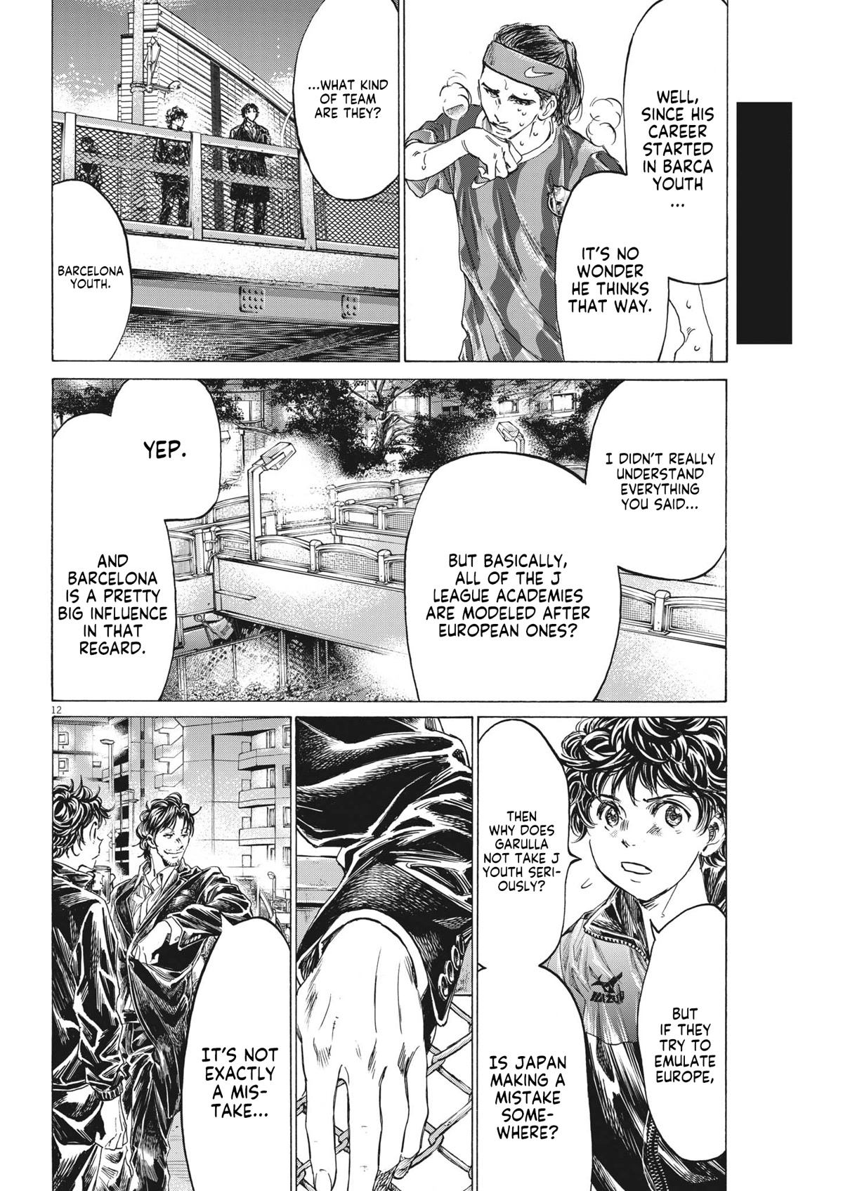 Ao Ashi Chapter 312 page 13 - Chapter 312: At Ikebukuro Bridge