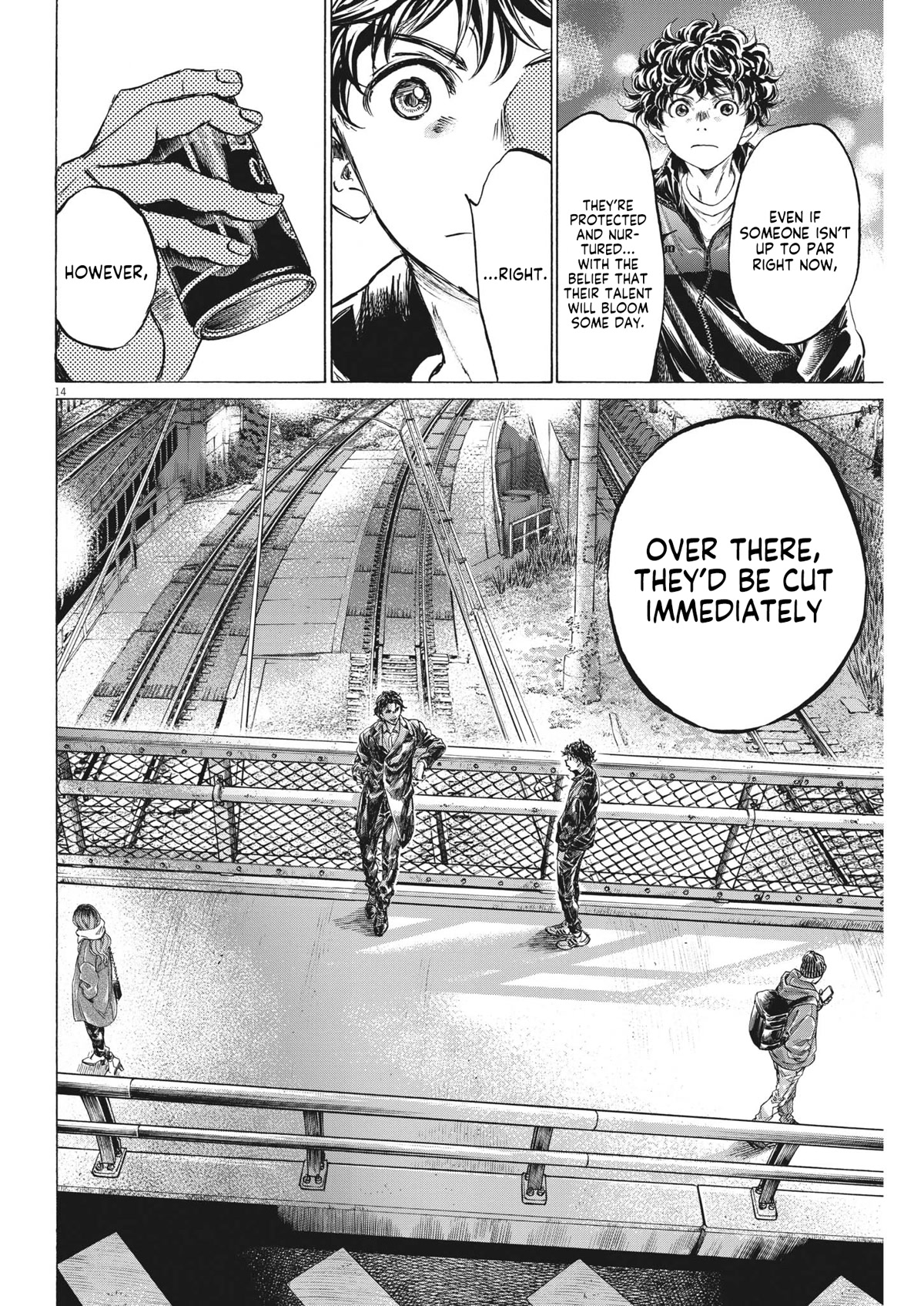 Ao Ashi Chapter 312 page 15 - Chapter 312: At Ikebukuro Bridge
