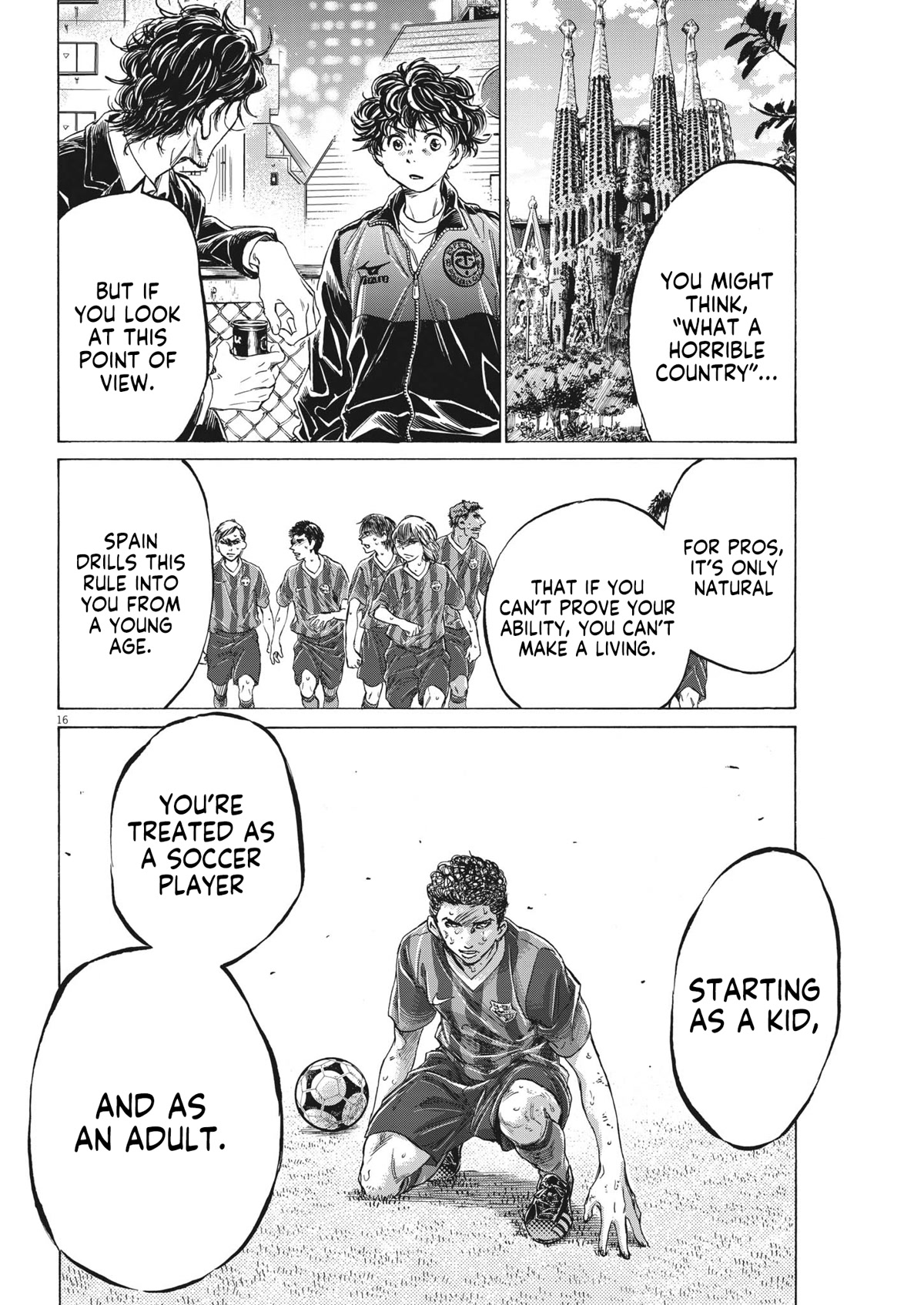 Ao Ashi Chapter 312 page 17 - Chapter 312: At Ikebukuro Bridge