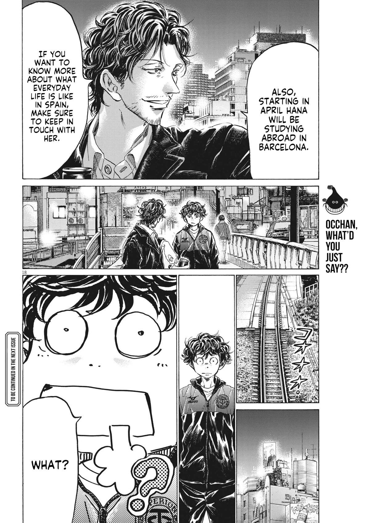 Ao Ashi Chapter 312 page 19 - Chapter 312: At Ikebukuro Bridge