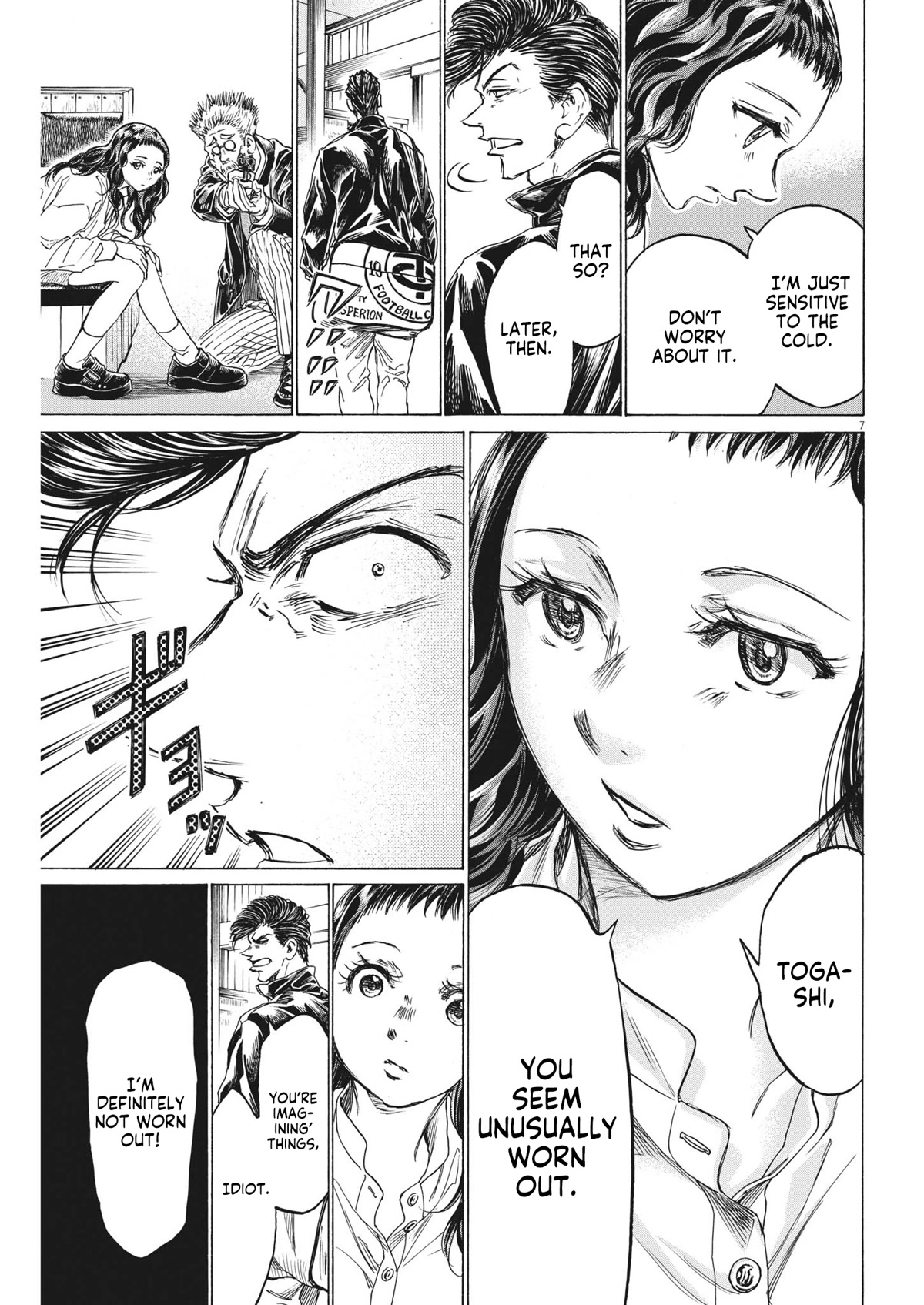 Ao Ashi Chapter 312 page 8 - Chapter 312: At Ikebukuro Bridge