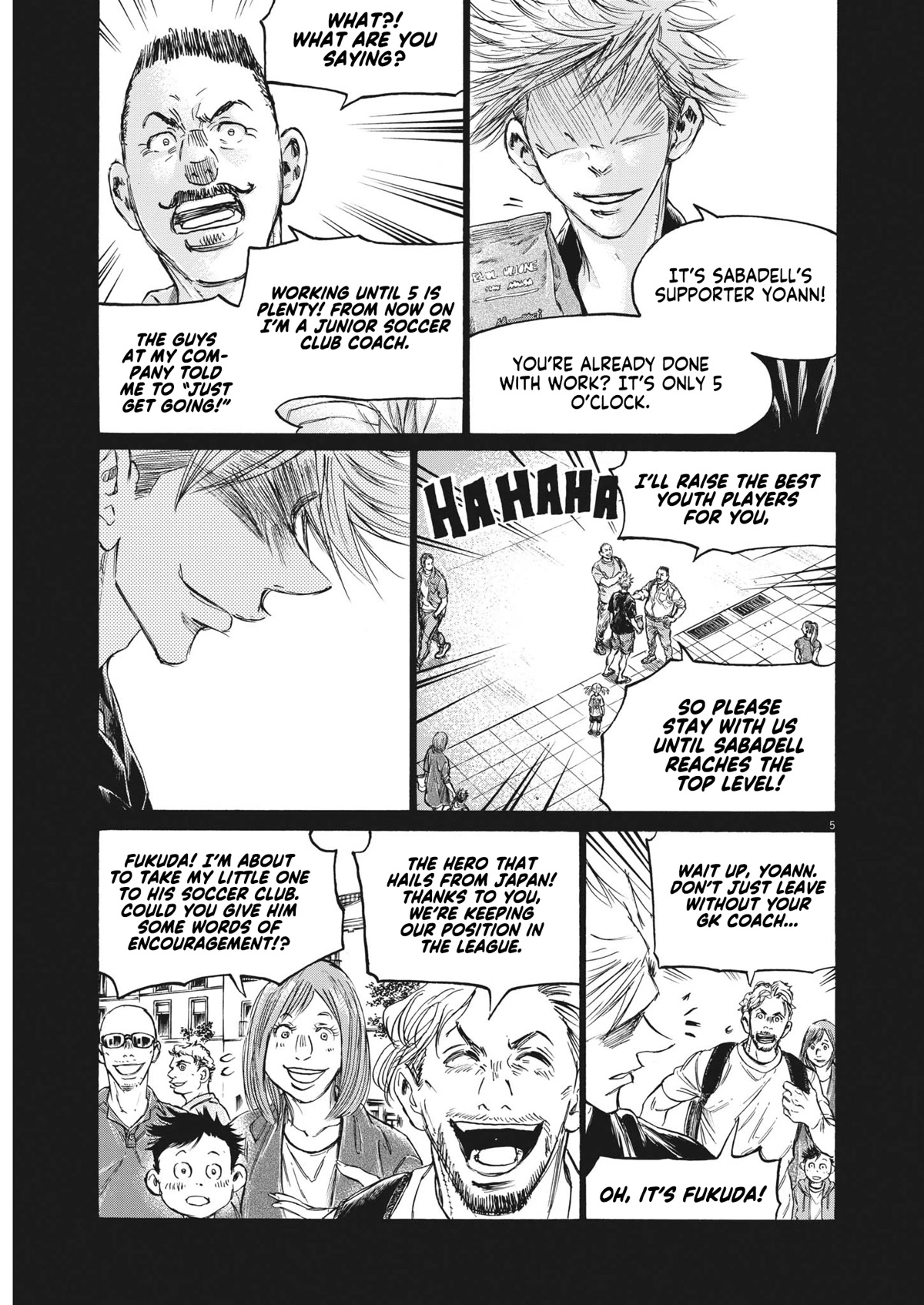 Ao Ashi Chapter 313 page 4 - Chapter 313: Clueless