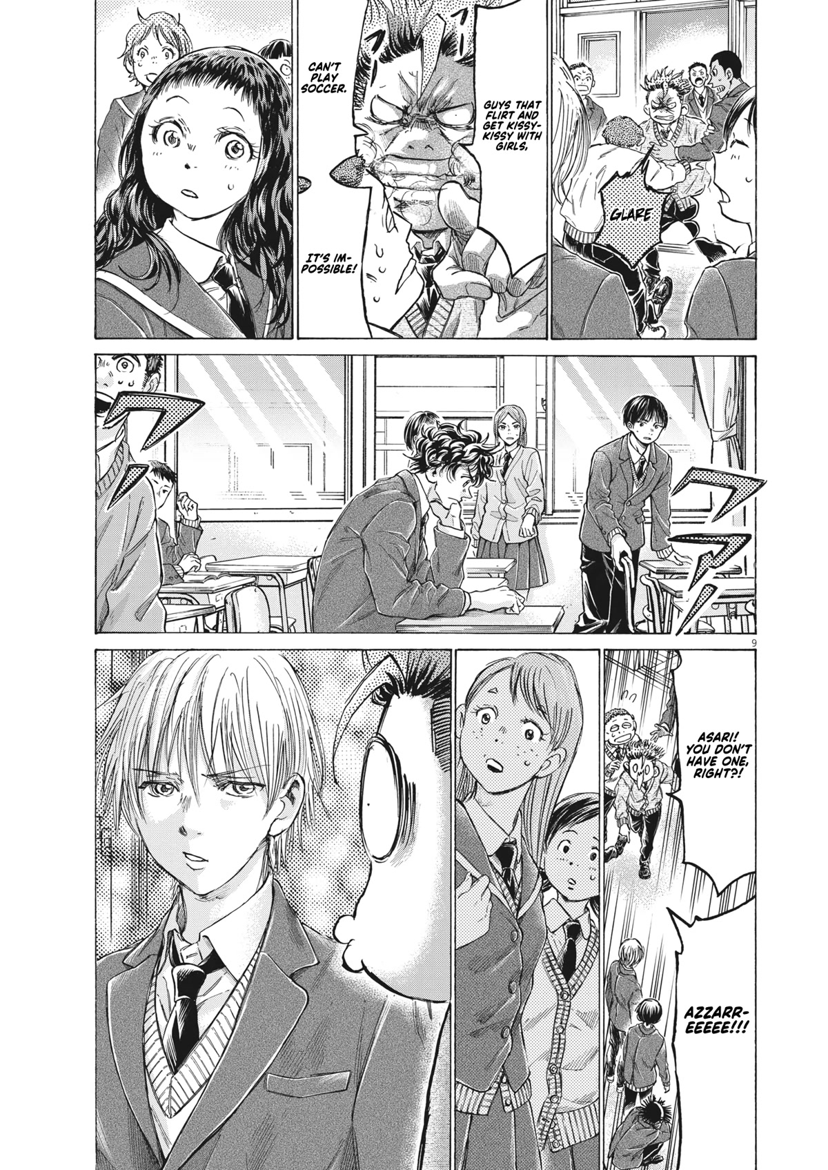 Ao Ashi Chapter 314 page 10 - Chapter 314: Ohtomo System