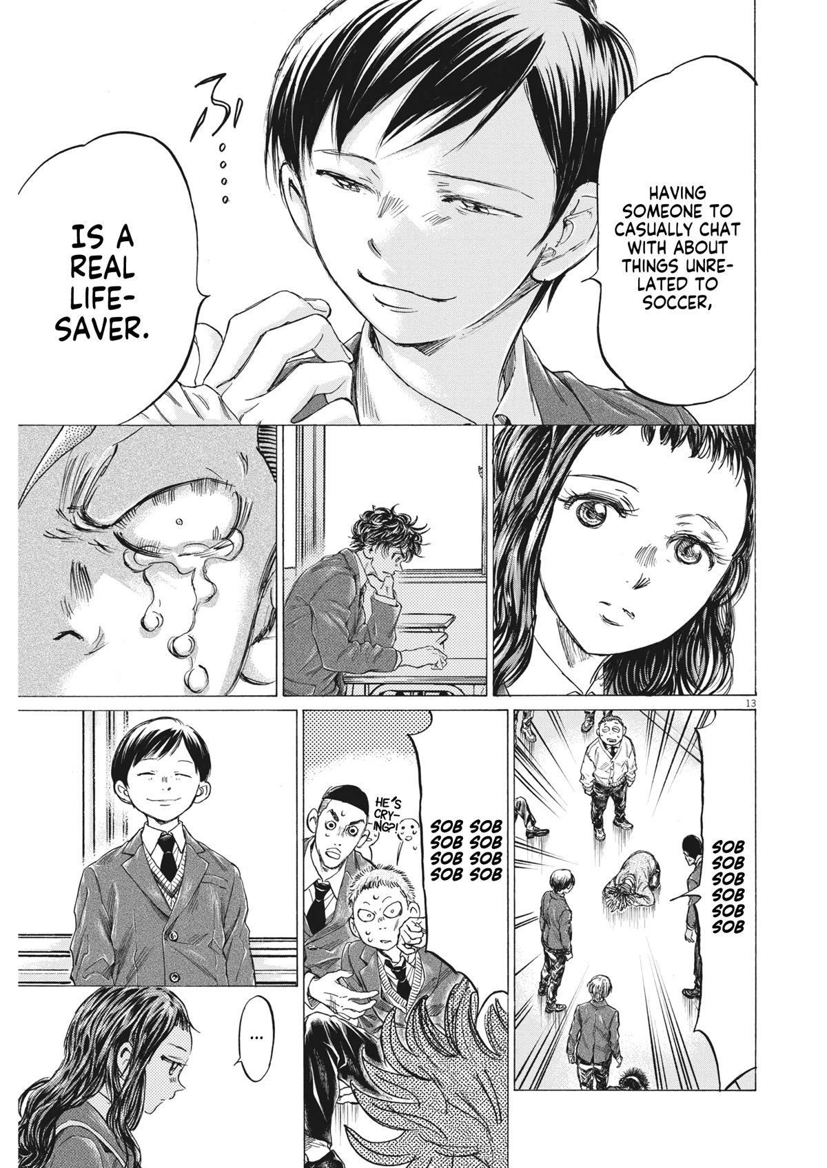 Ao Ashi Chapter 314 page 14 - Chapter 314: Ohtomo System