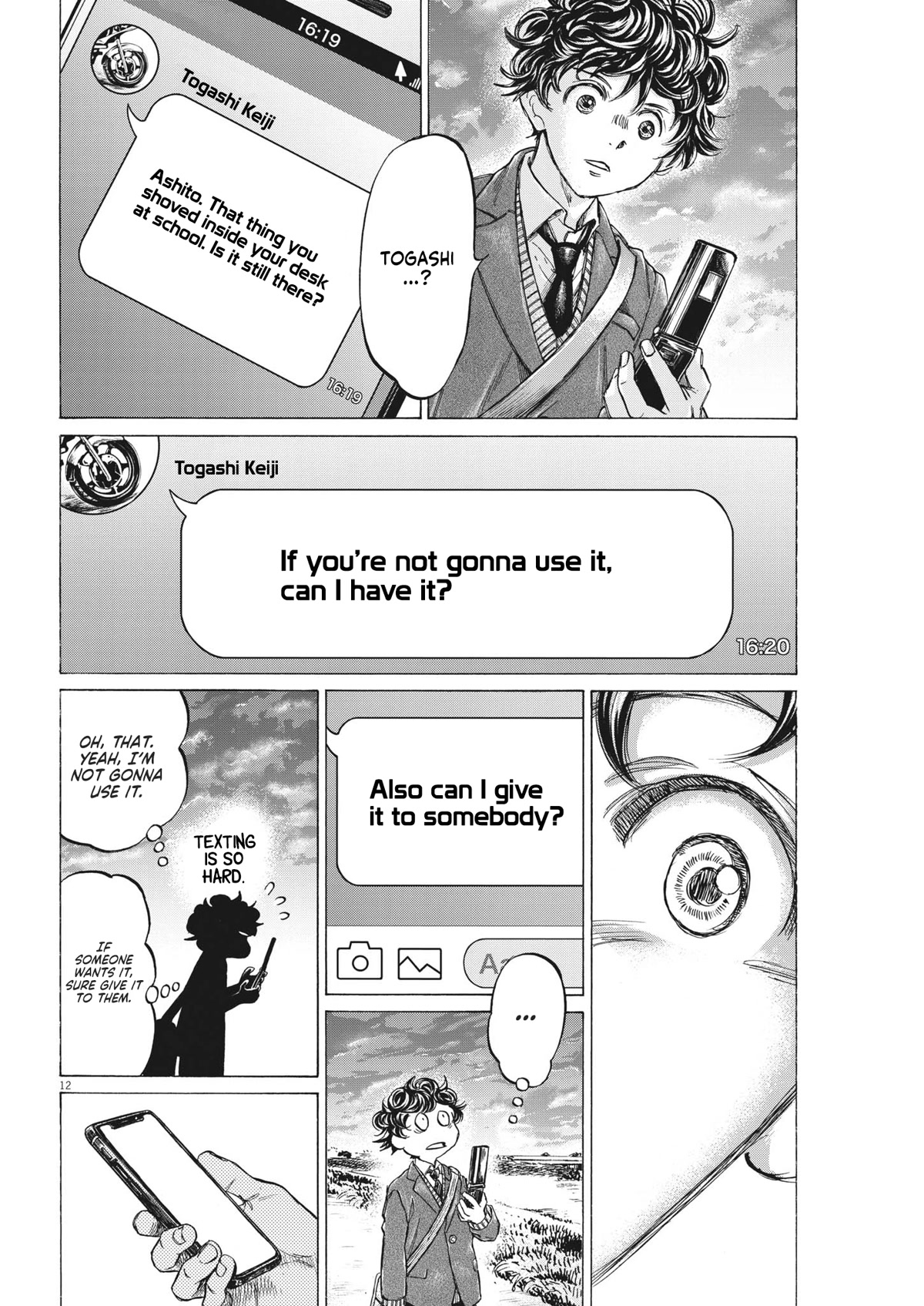 Ao Ashi Chapter 315 page 12 - Chapter 315: Present