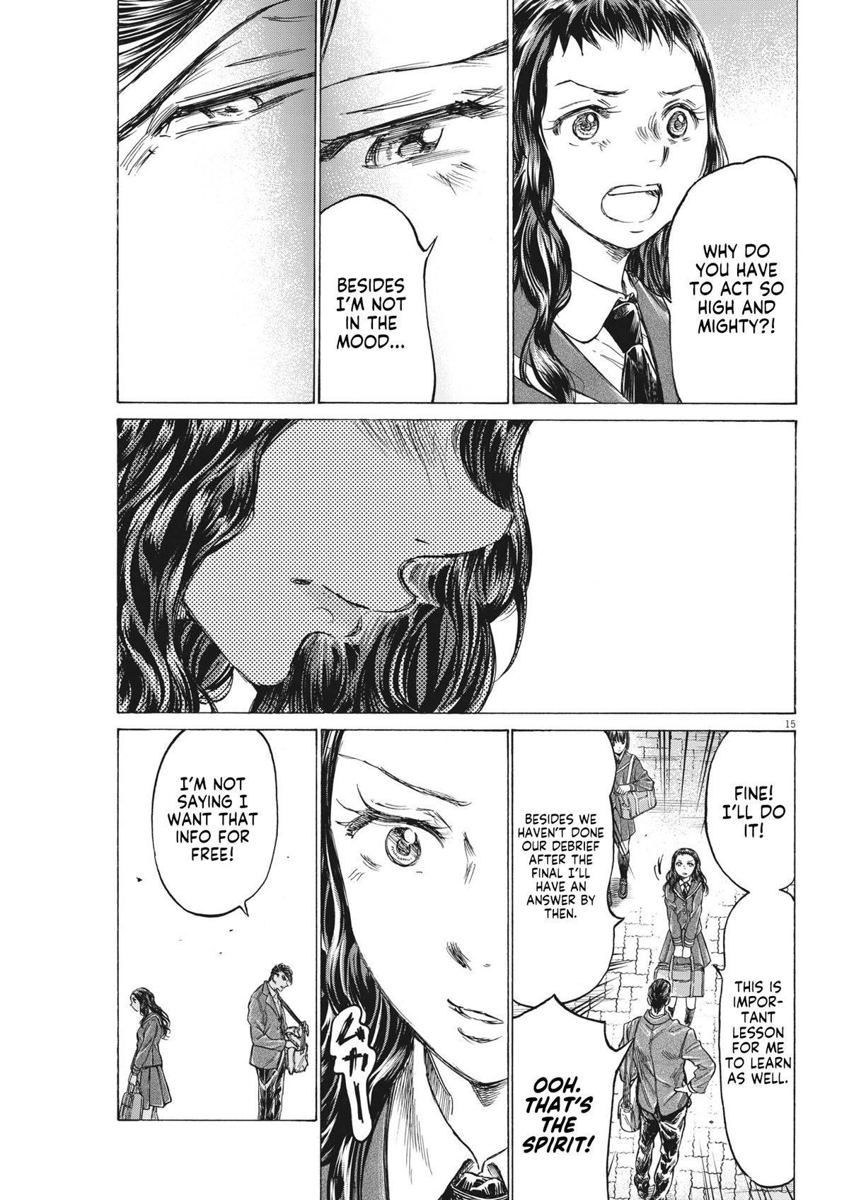 Ao Ashi Chapter 315 page 15 - Chapter 315: Present