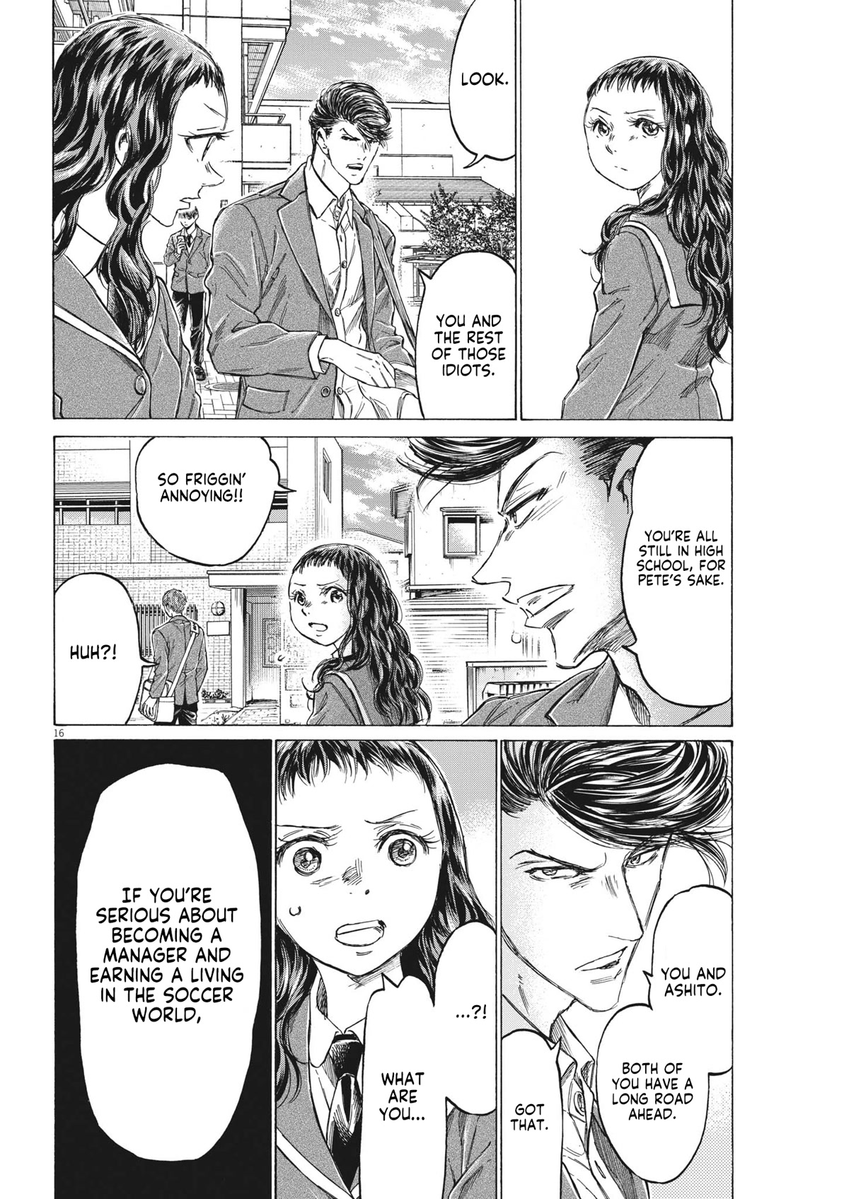Ao Ashi Chapter 315 page 16 - Chapter 315: Present