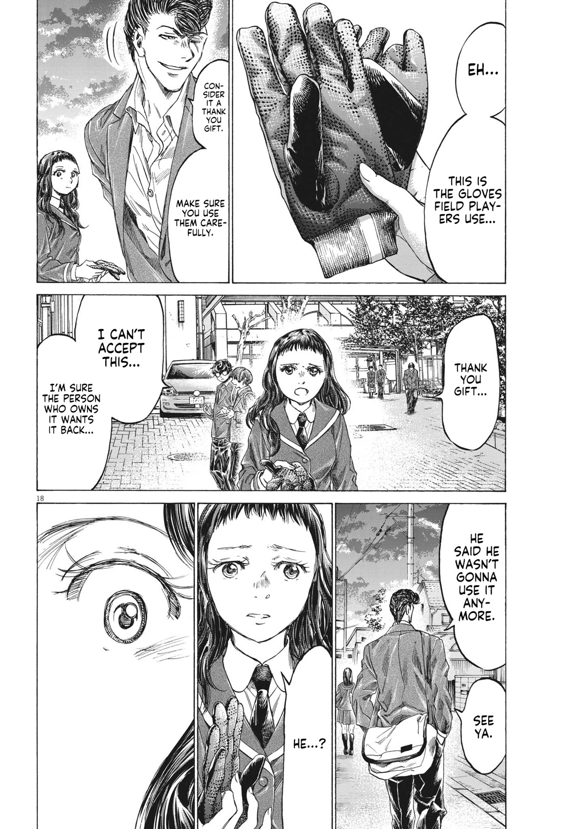 Ao Ashi Chapter 315 page 18 - Chapter 315: Present