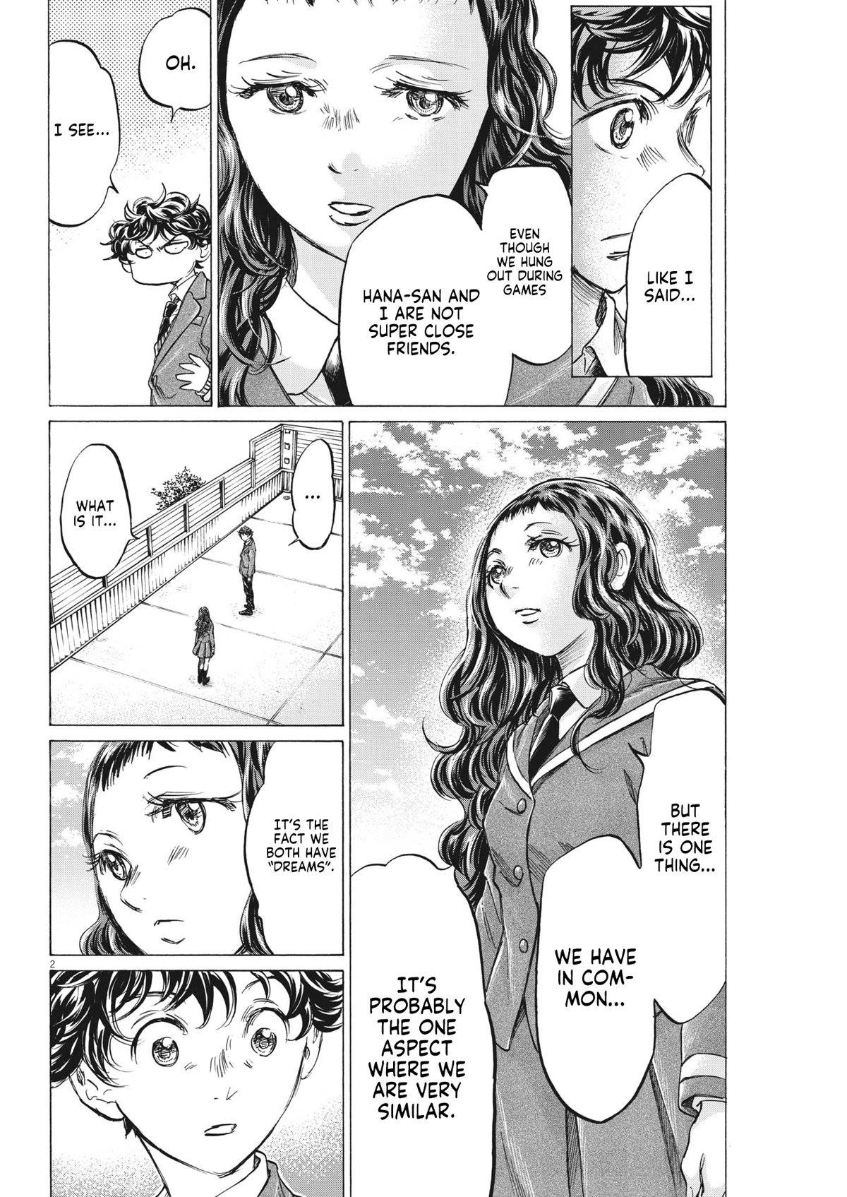 Ao Ashi Chapter 315 page 2 - Chapter 315: Present