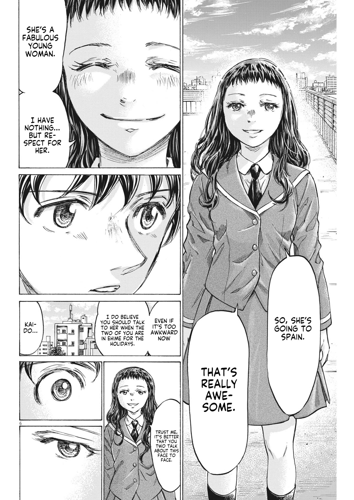 Ao Ashi Chapter 315 page 6 - Chapter 315: Present
