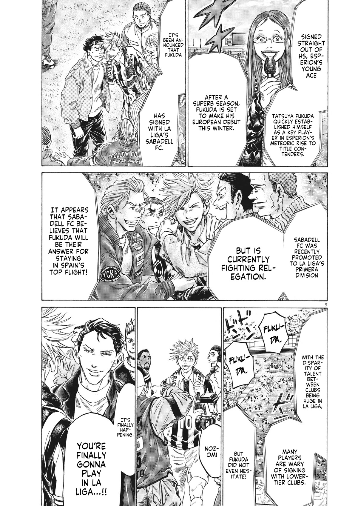 Ao Ashi Chapter 316 page 10 - Chapter 316: Recollection