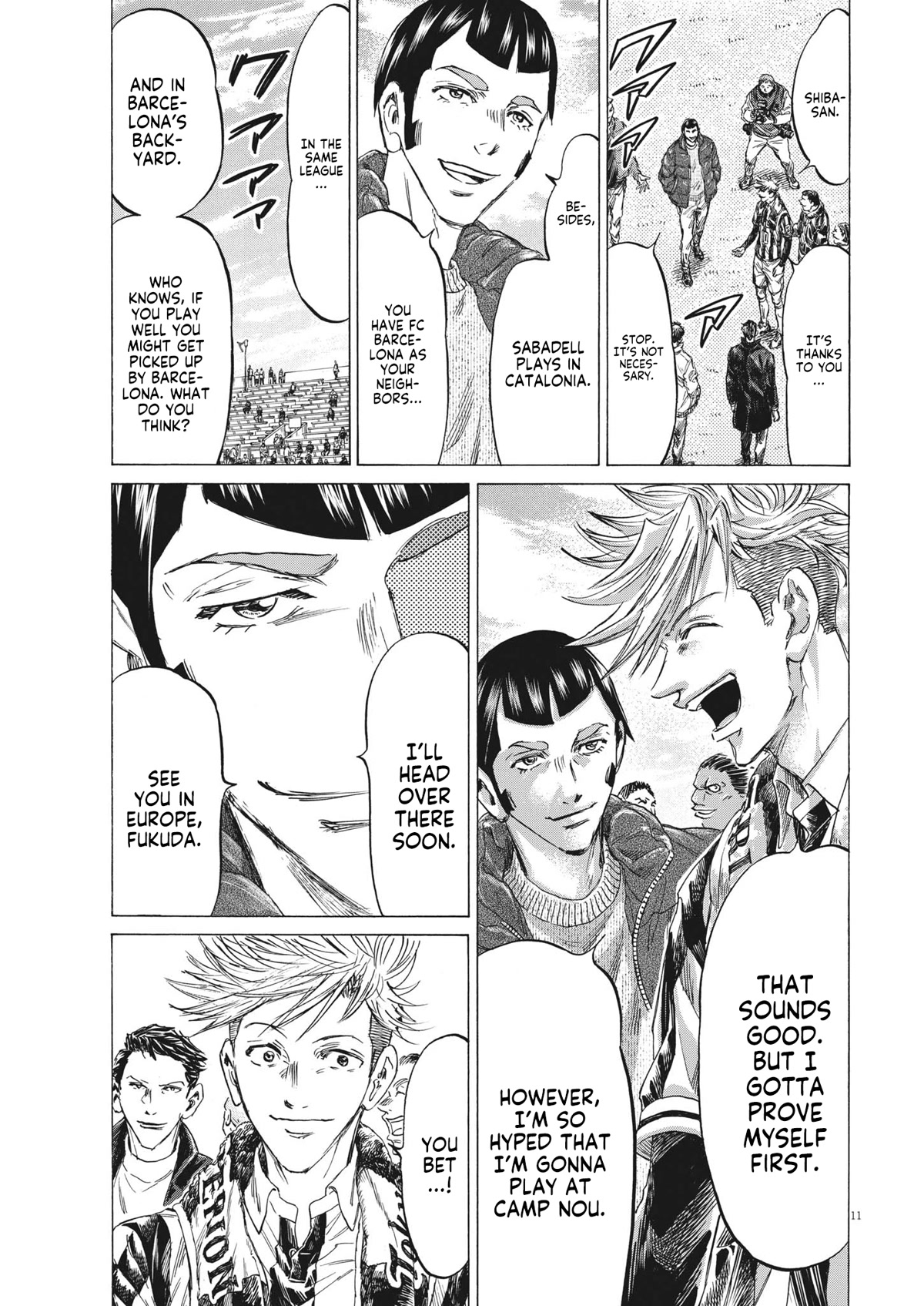 Ao Ashi Chapter 316 page 12 - Chapter 316: Recollection