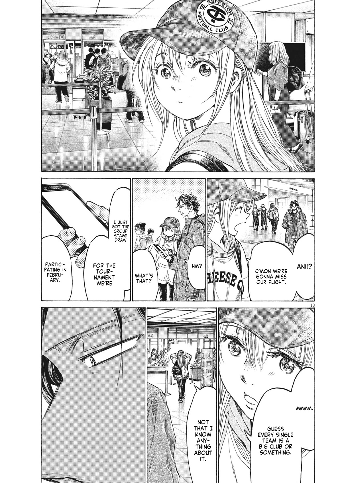 Ao Ashi Chapter 316 page 14 - Chapter 316: Recollection