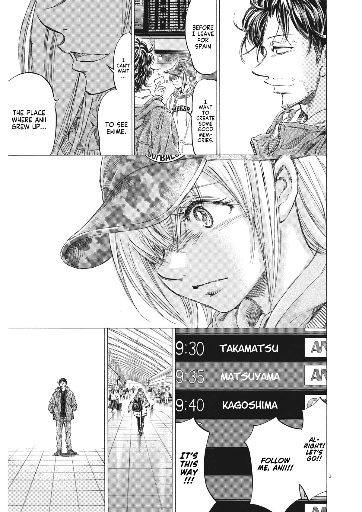 Ao Ashi Chapter 316 page 4 - Chapter 316: Recollection