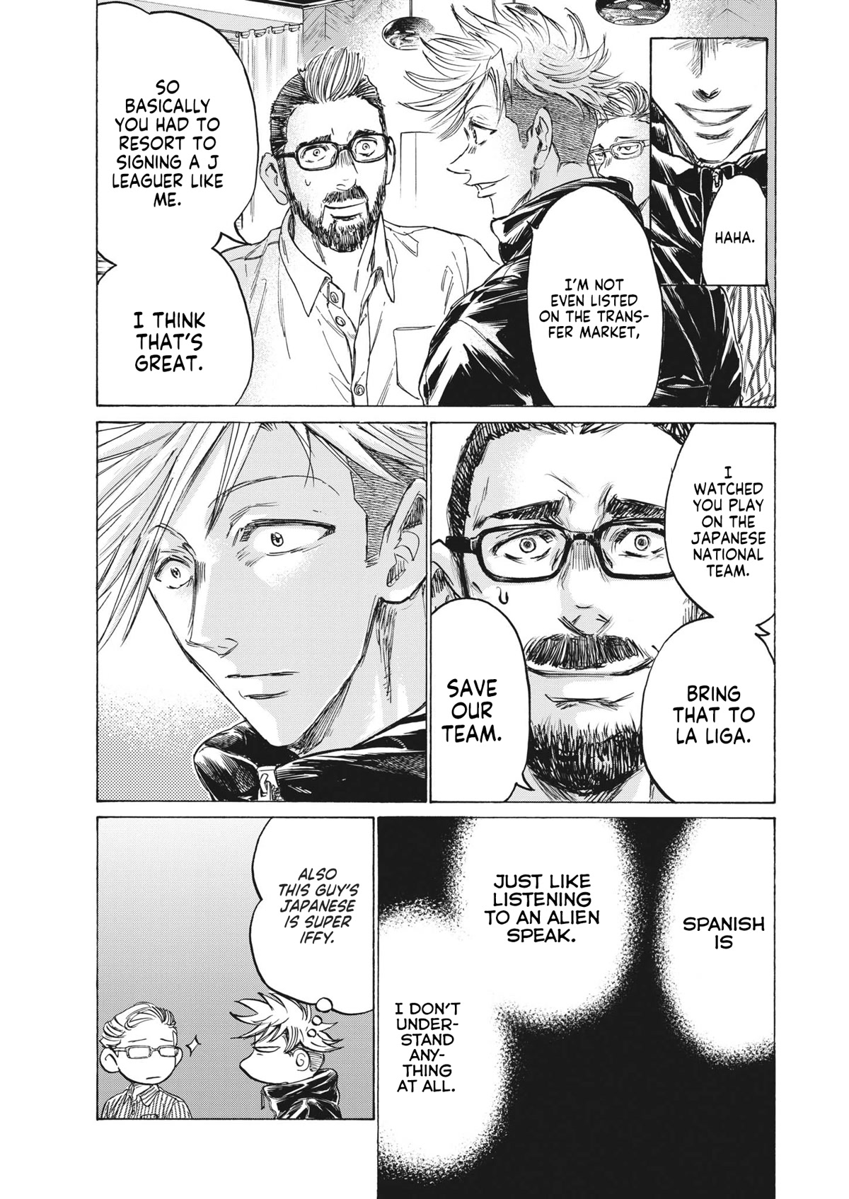 Ao Ashi Chapter 317 page 8 - Chapter 317: Chino