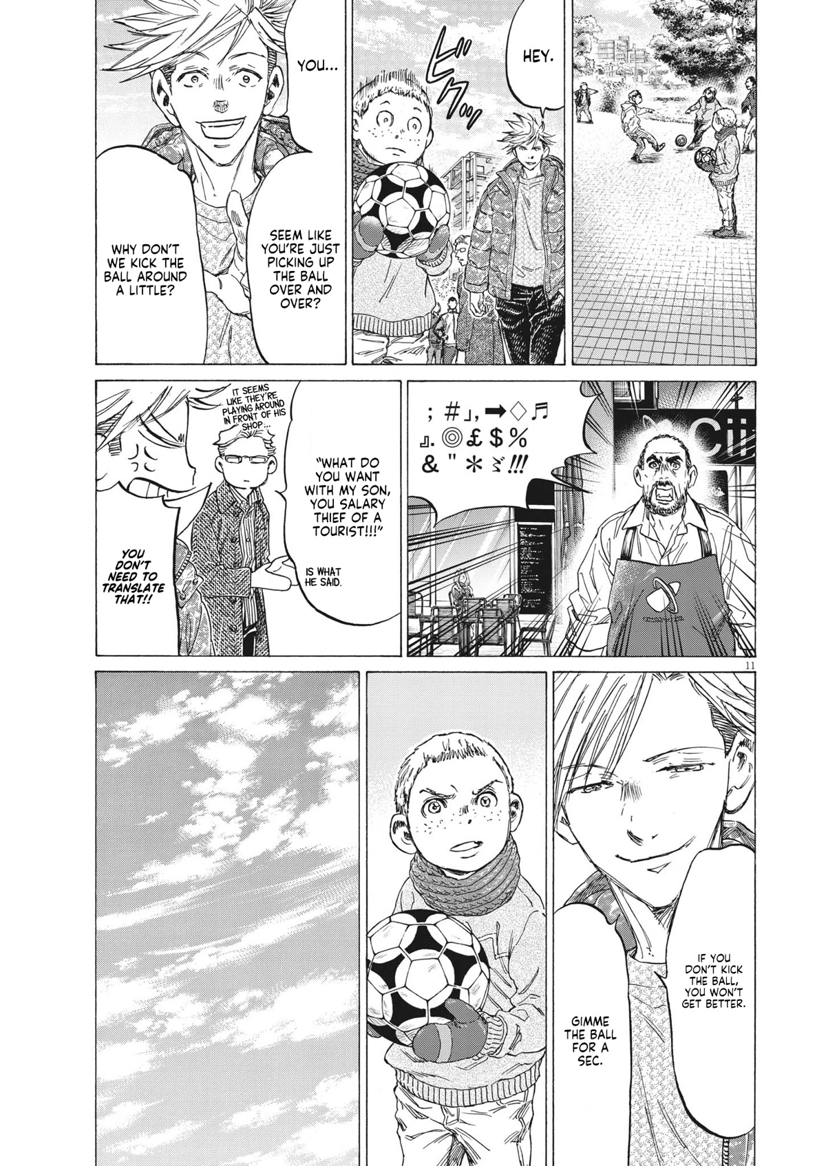 Ao Ashi Chapter 318 page 12 - Chapter 318: Pulpo a la plancha con crema de patata