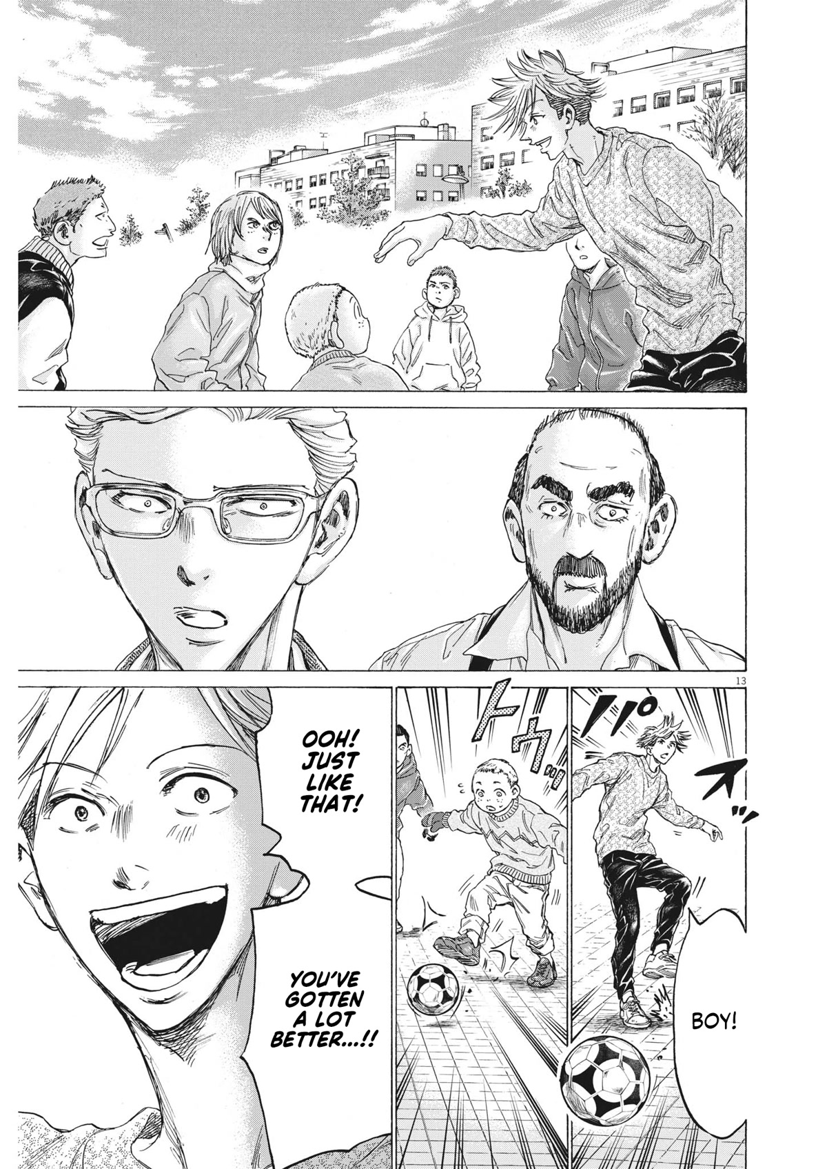 Ao Ashi Chapter 318 page 14 - Chapter 318: Pulpo a la plancha con crema de patata