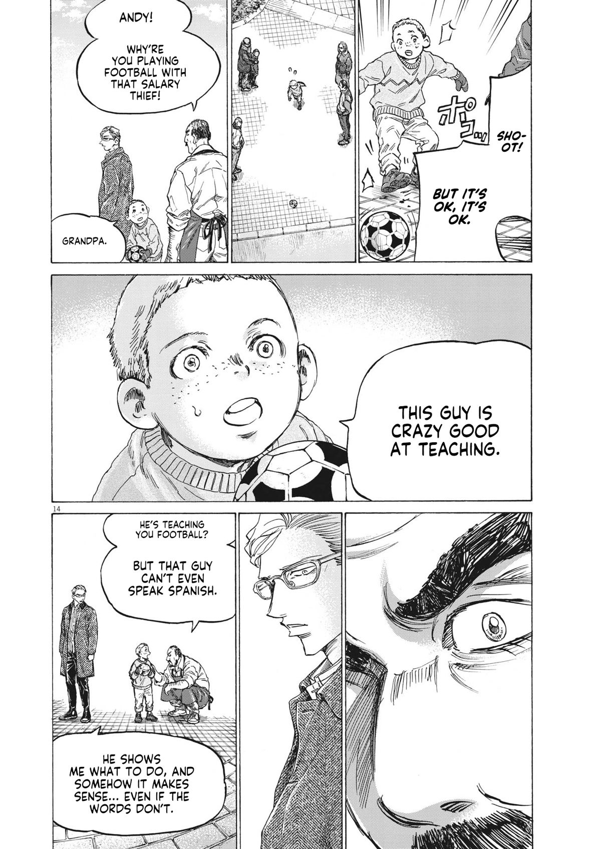 Ao Ashi Chapter 318 page 15 - Chapter 318: Pulpo a la plancha con crema de patata